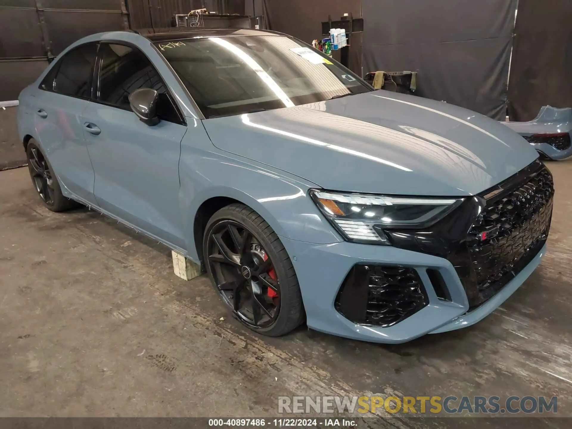 1 fotografías del automóvil dañado WUAG4DGYXRA906253 AUDI RS 3 SEDAN 2024