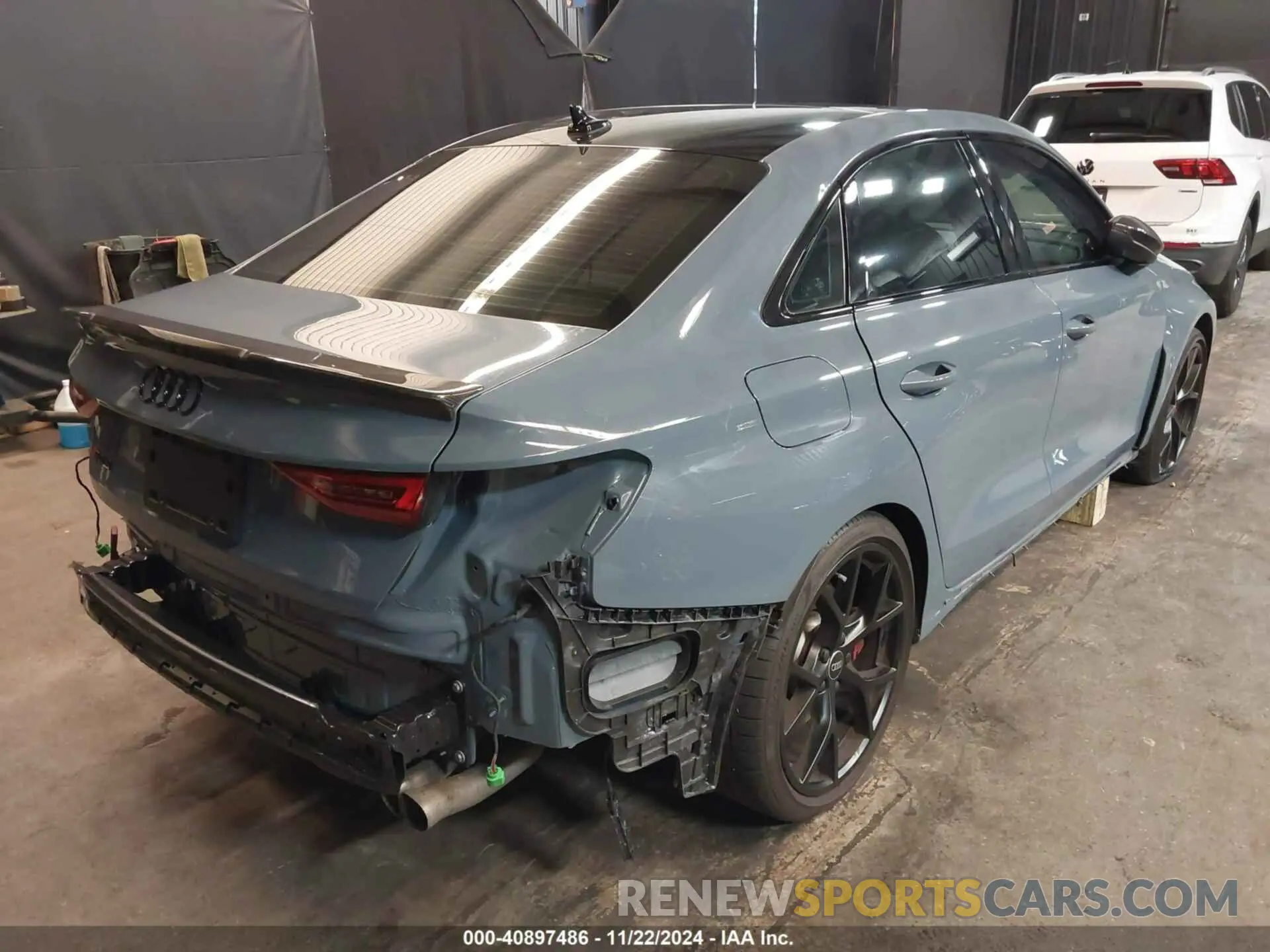 4 fotografías del automóvil dañado WUAG4DGYXRA906253 AUDI RS 3 SEDAN 2024