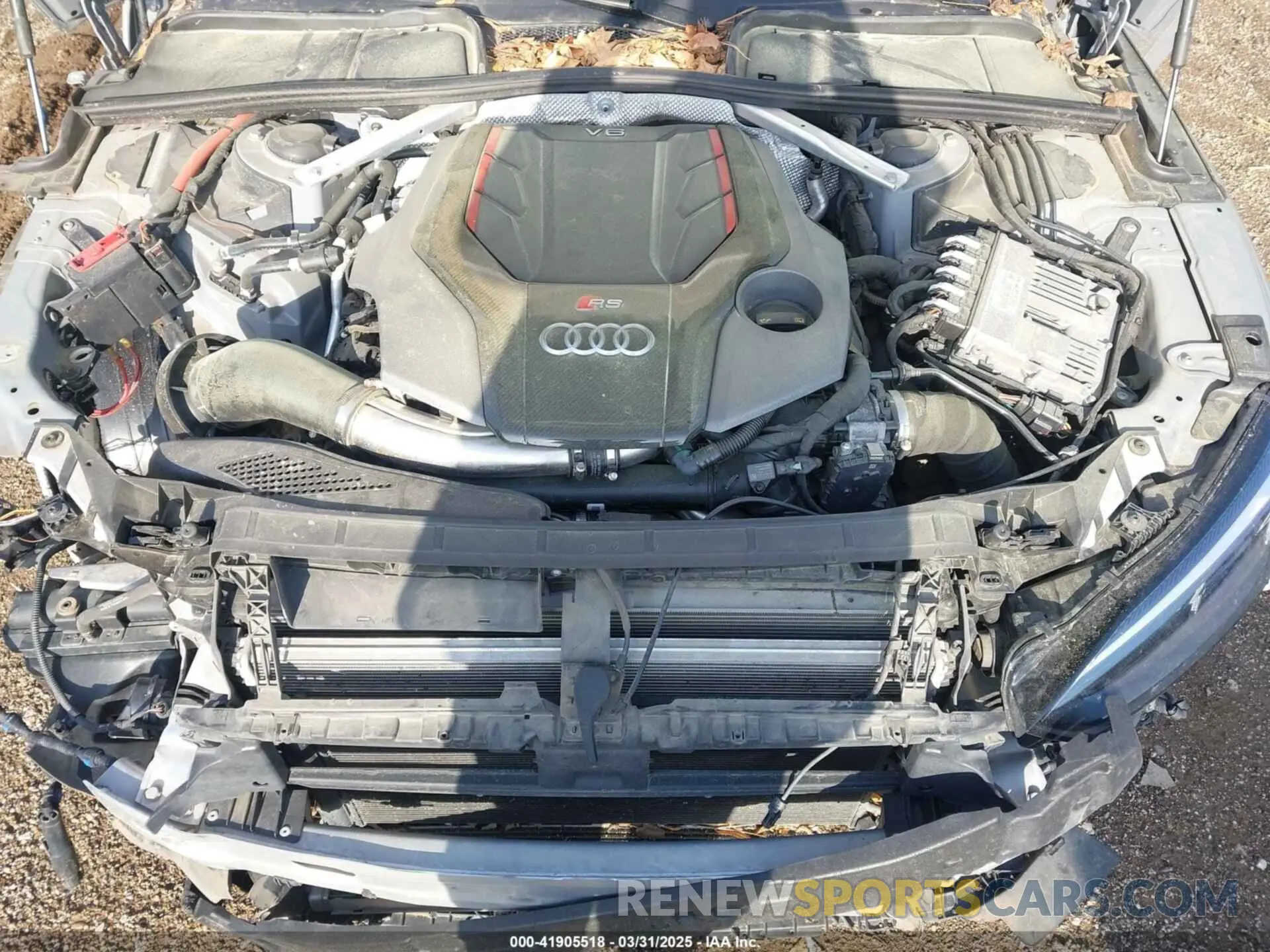10 fotografías del automóvil dañado WUABWCF56KA900302 AUDI RS 5 2019