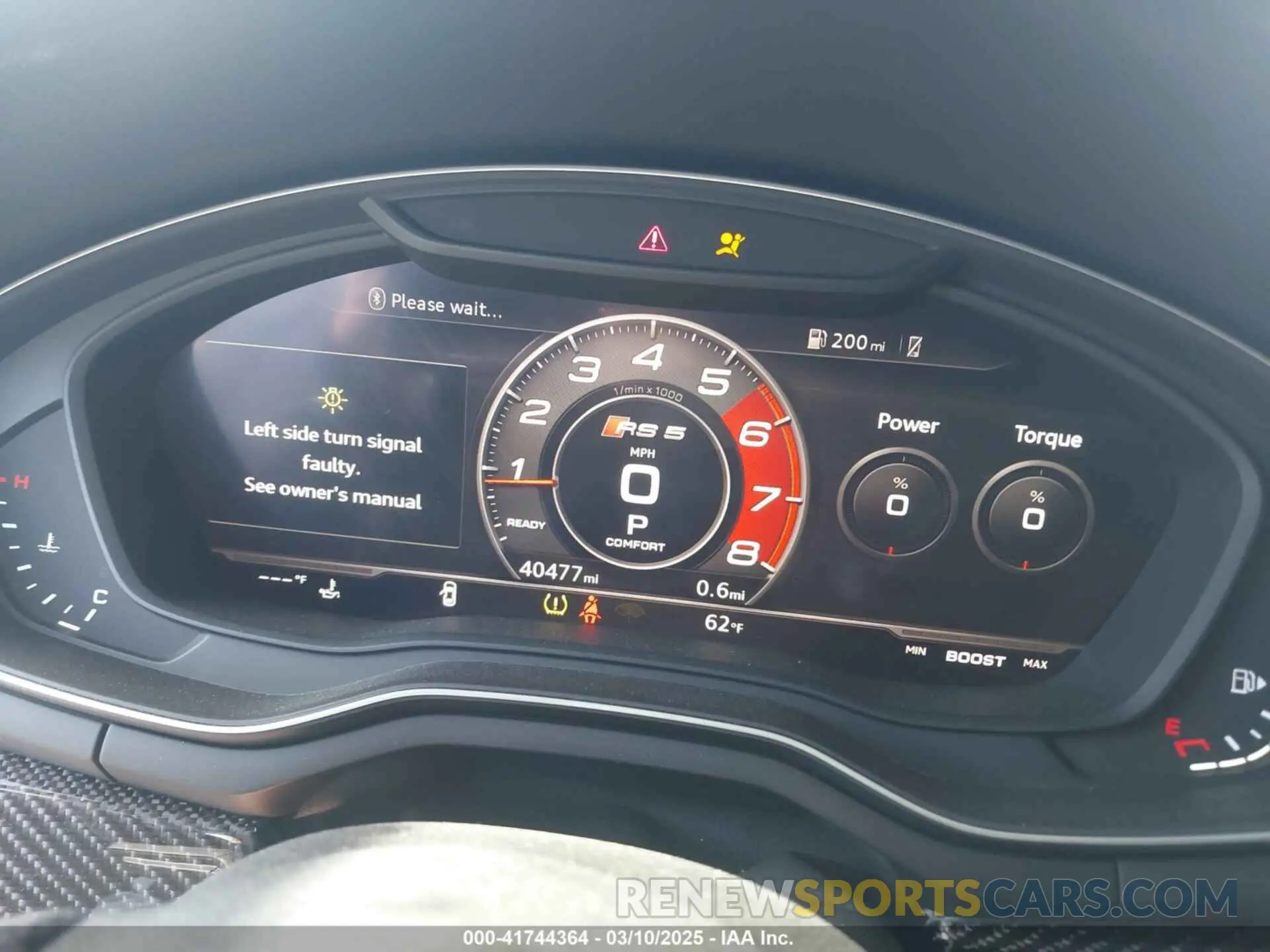 15 fotografías del automóvil dañado WUABWCF59KA902397 AUDI RS 5 2019