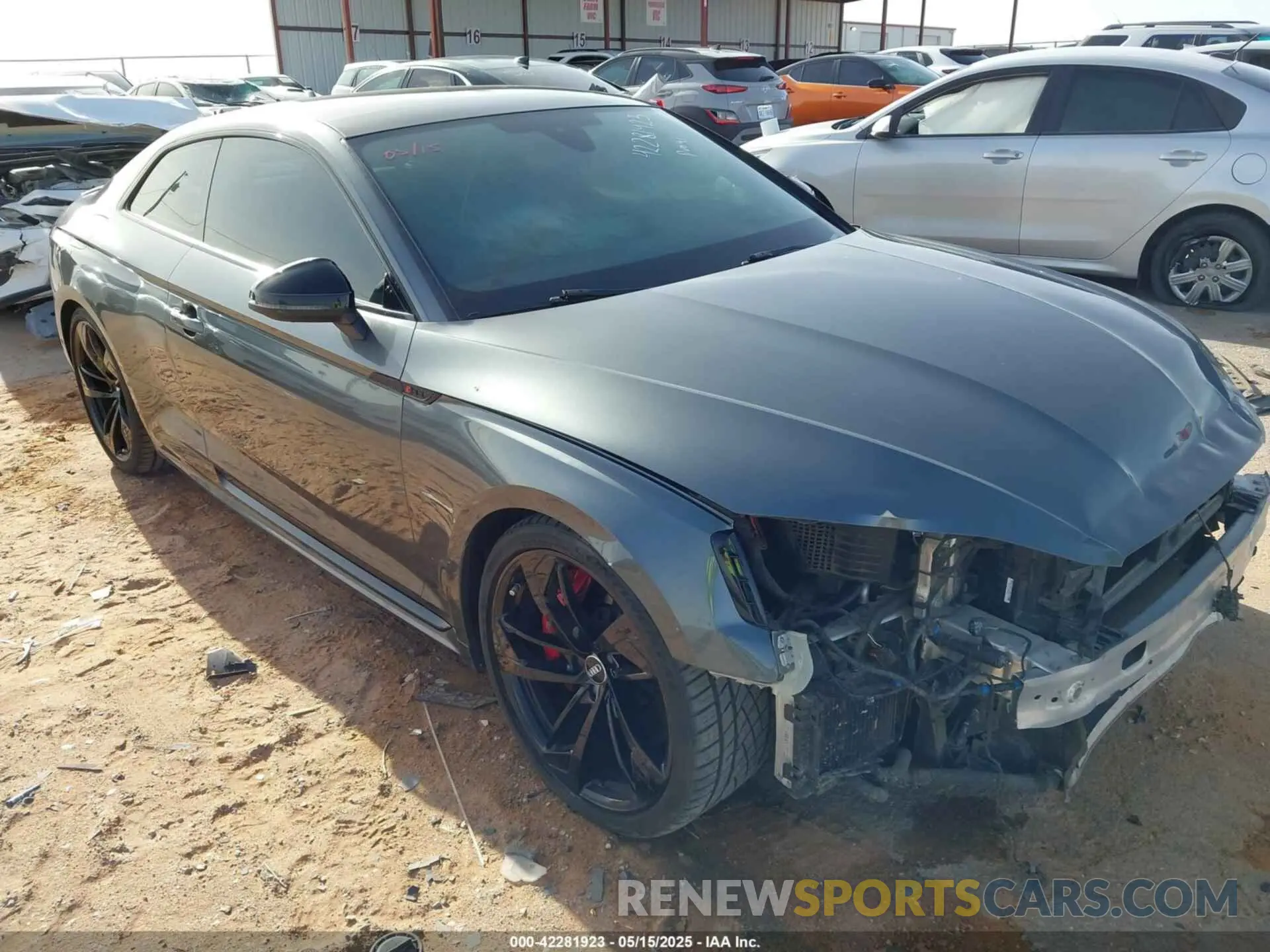 1 fotografías del automóvil dañado WUAPWAF56KA903873 AUDI RS 5 2019