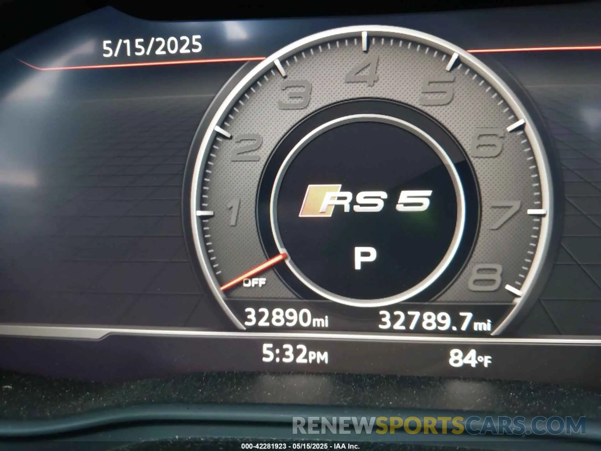 7 fotografías del automóvil dañado WUAPWAF56KA903873 AUDI RS 5 2019