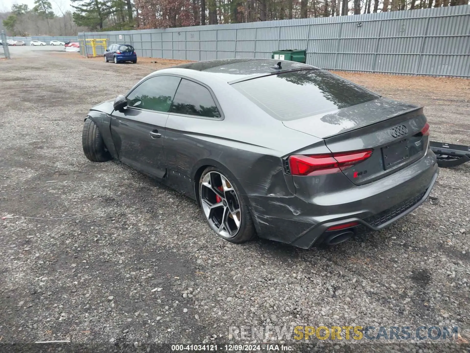 3 fotografías del automóvil dañado WUANWAF55PA902356 AUDI RS 5 COUPE 2023