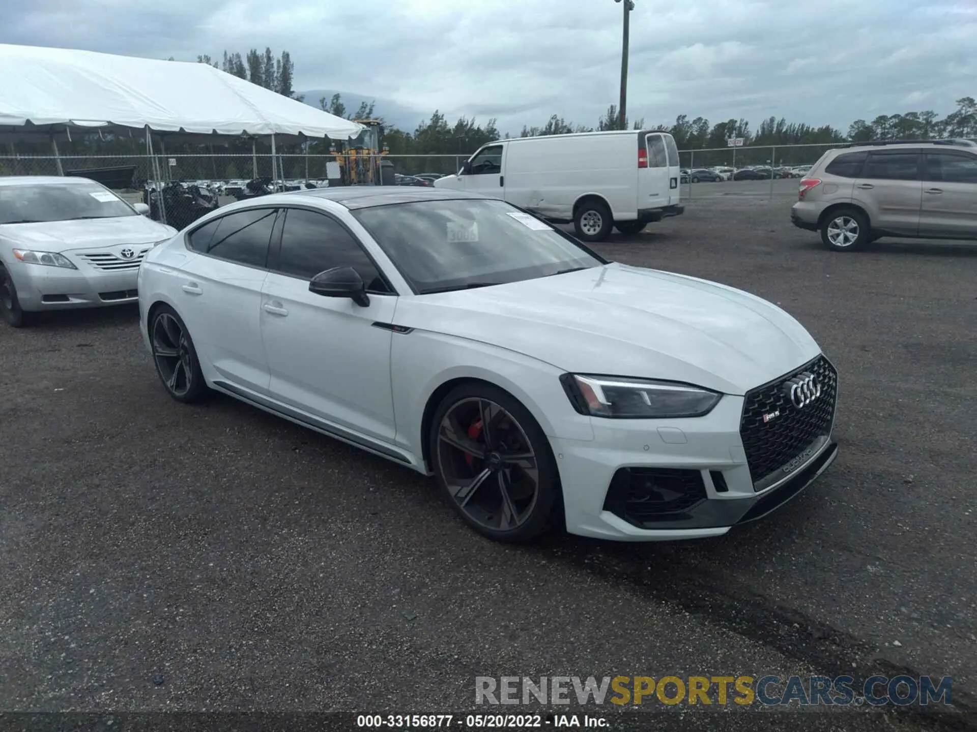 1 fotografías del automóvil dañado WUABWCF53KA900824 AUDI RS 5 SPORTBACK 2019