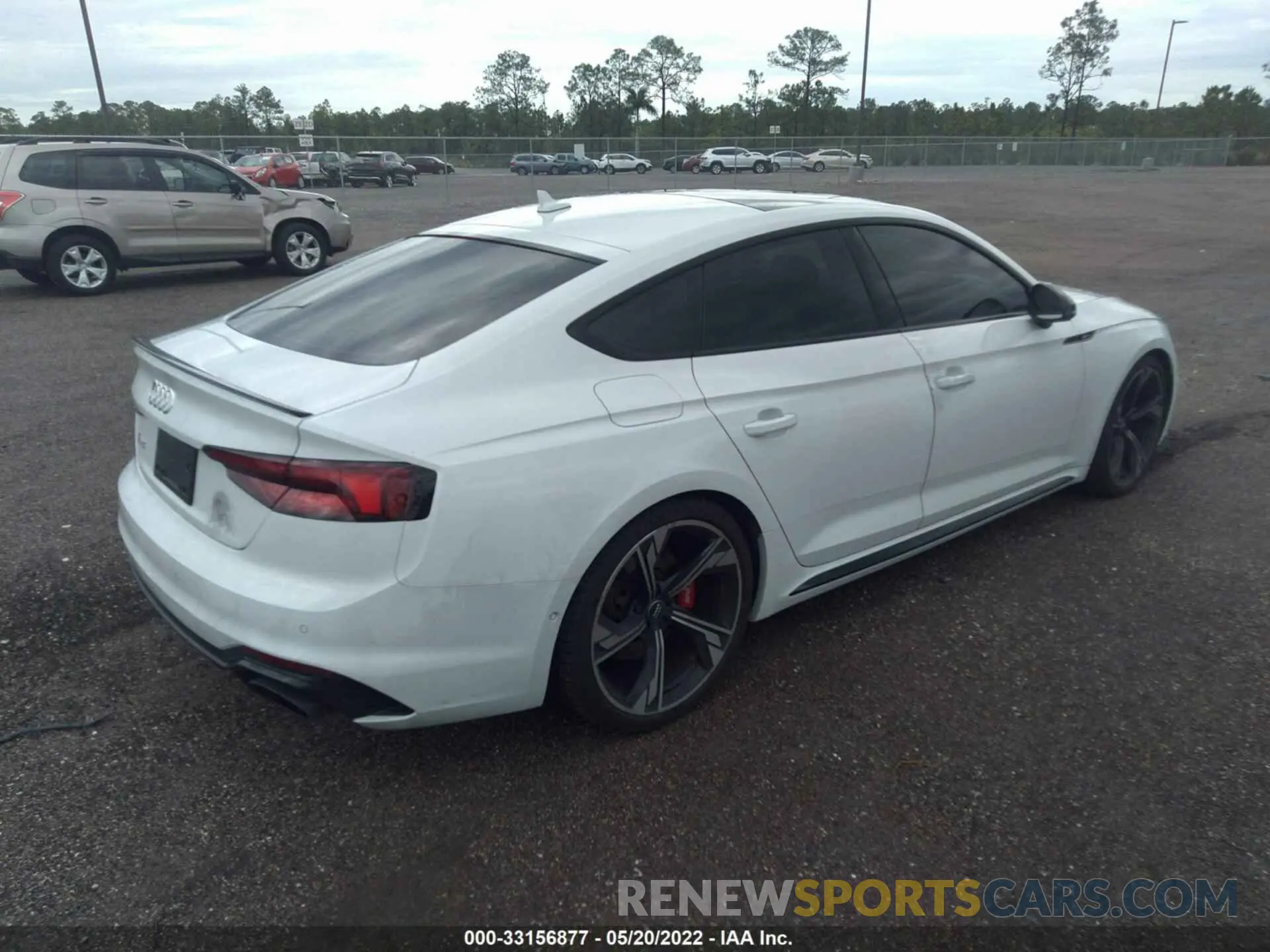 4 fotografías del automóvil dañado WUABWCF53KA900824 AUDI RS 5 SPORTBACK 2019
