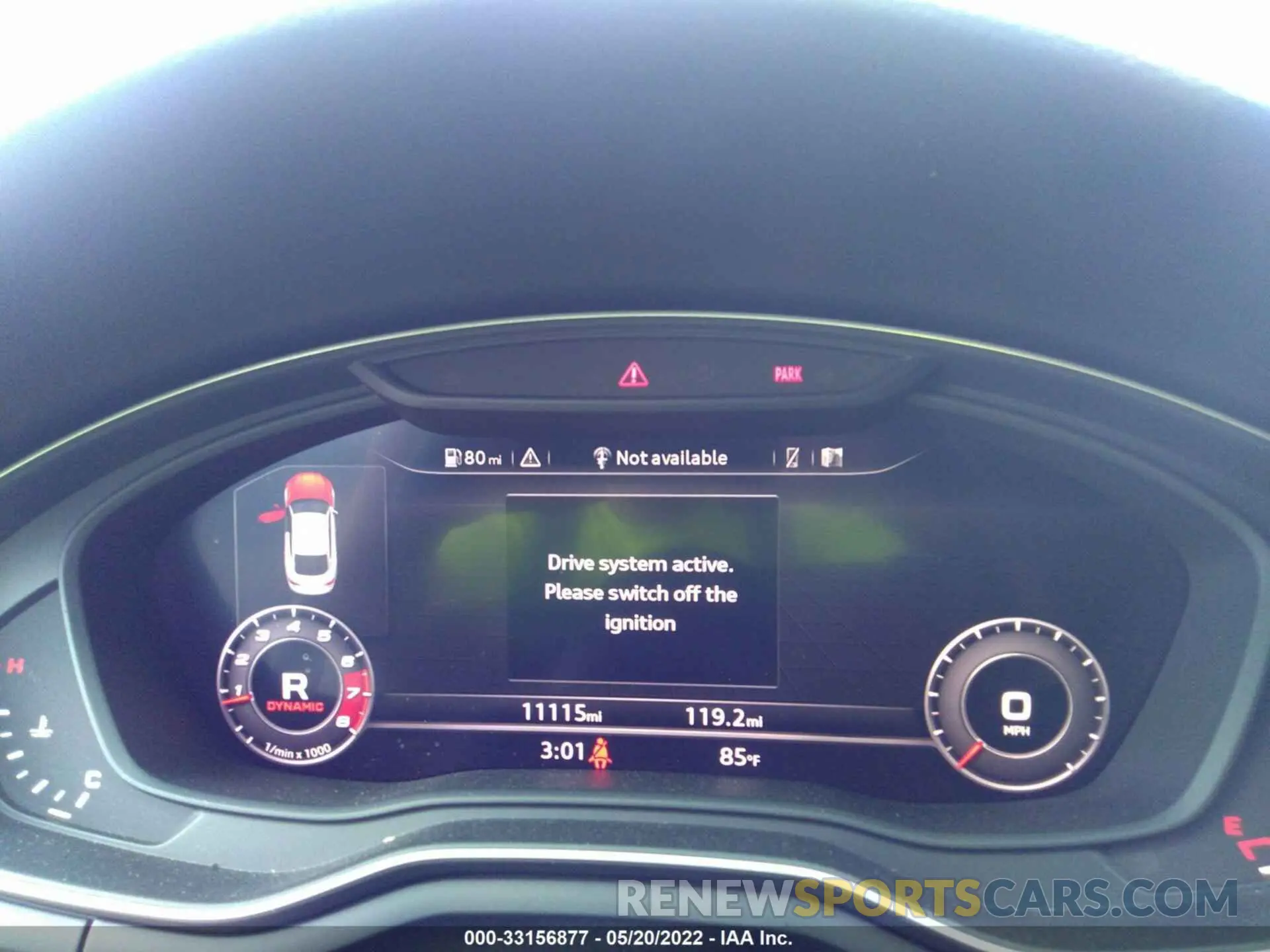 7 fotografías del automóvil dañado WUABWCF53KA900824 AUDI RS 5 SPORTBACK 2019