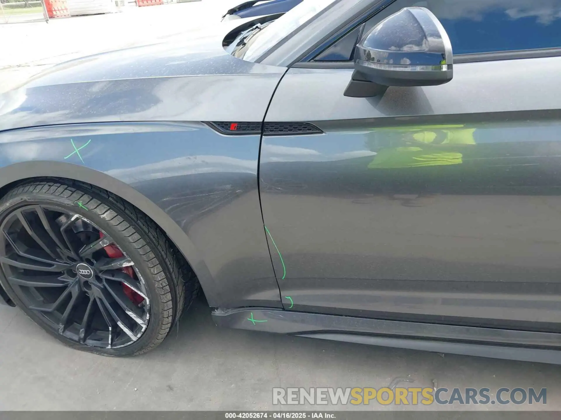 6 fotografías del automóvil dañado WUAAWCF59MA900650 AUDI RS 5 SPORTBACK 2021