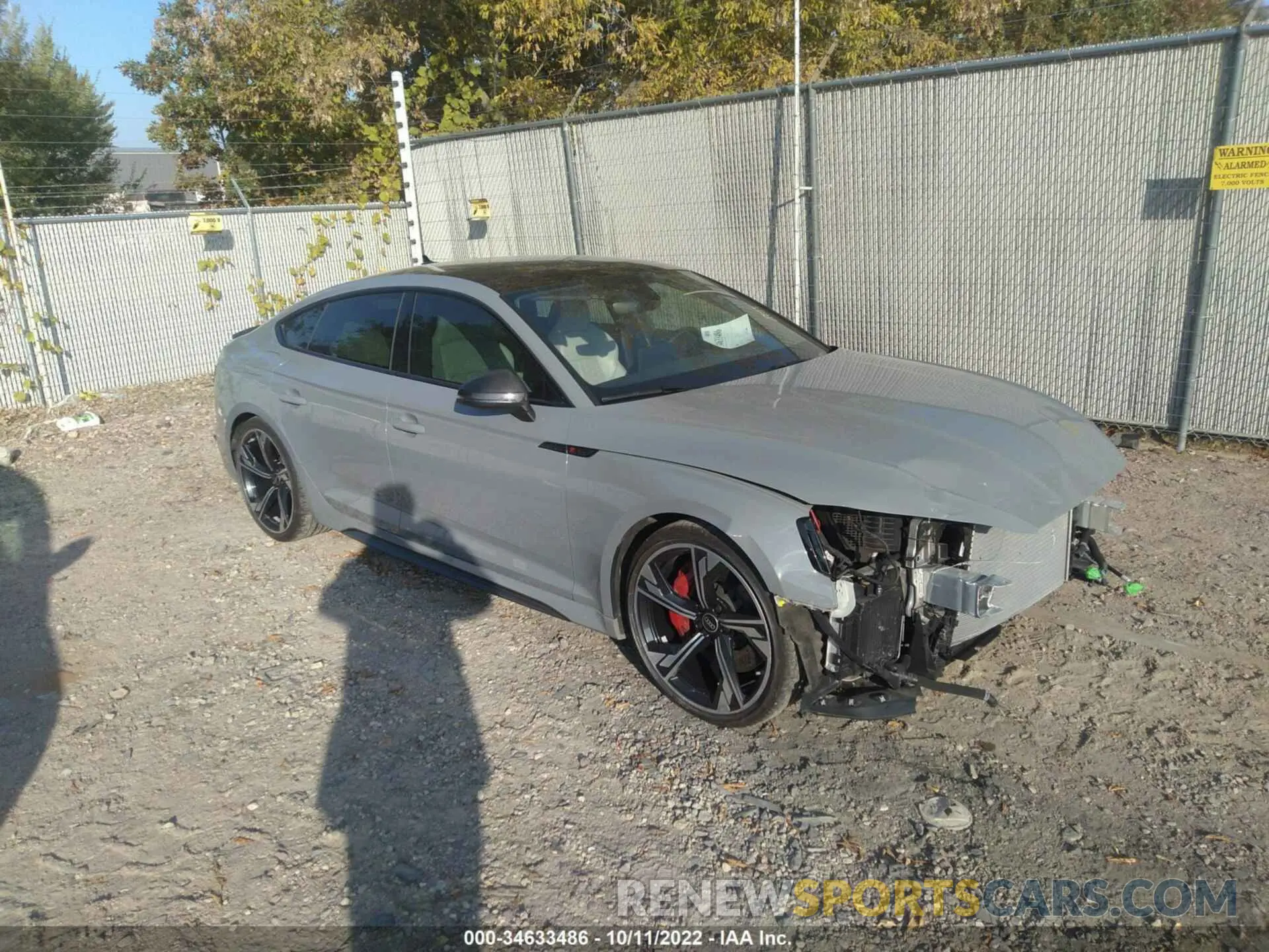 1 fotografías del automóvil dañado WUAAWDF53MA902884 AUDI RS 5 SPORTBACK 2021