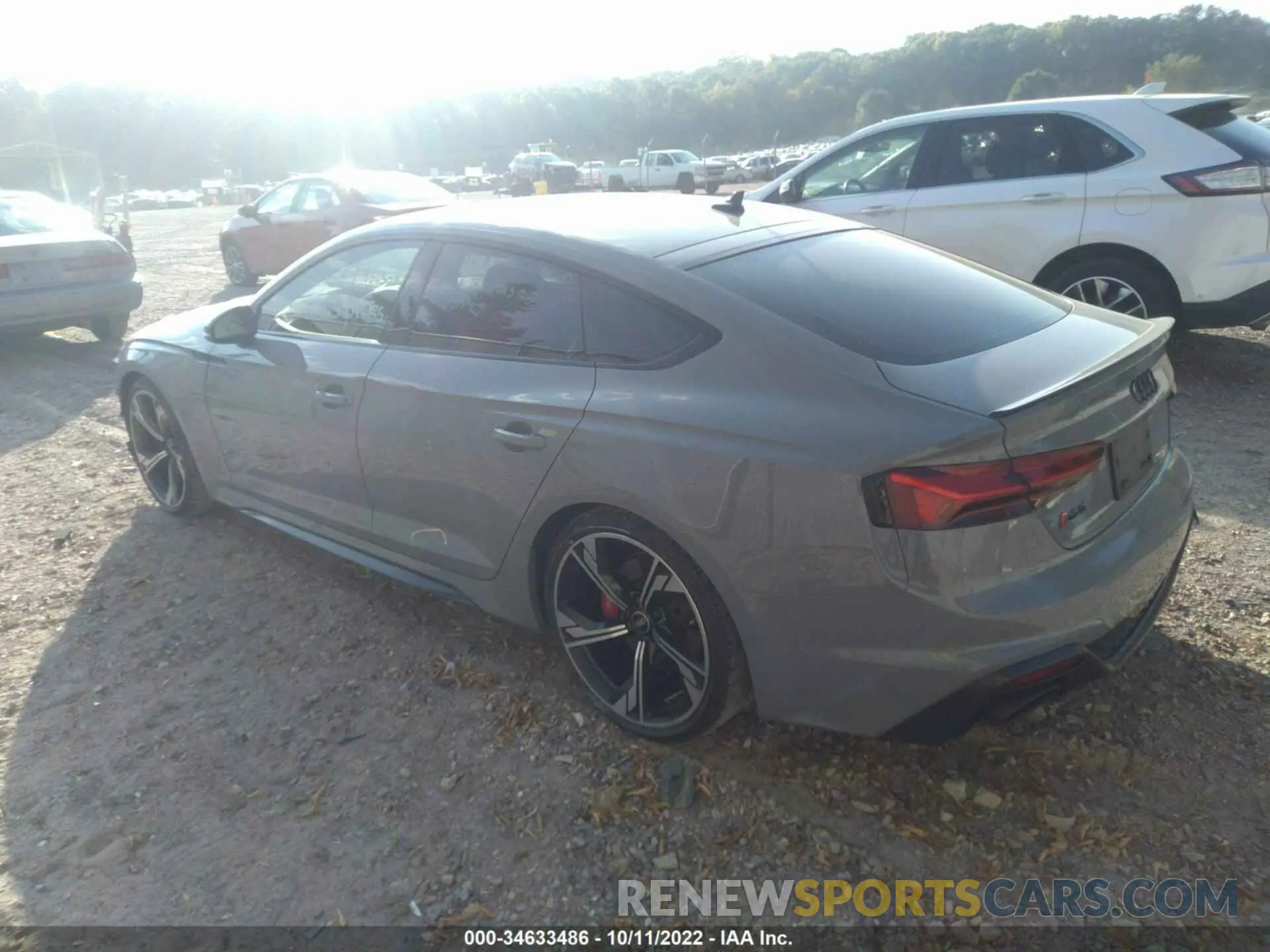 3 fotografías del automóvil dañado WUAAWDF53MA902884 AUDI RS 5 SPORTBACK 2021