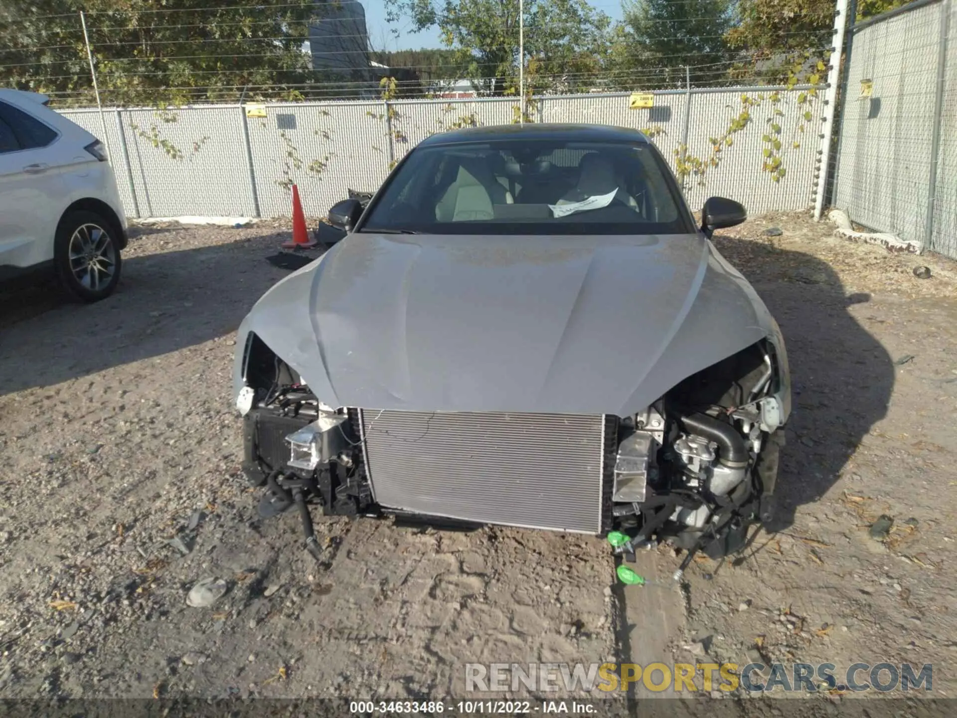6 fotografías del automóvil dañado WUAAWDF53MA902884 AUDI RS 5 SPORTBACK 2021