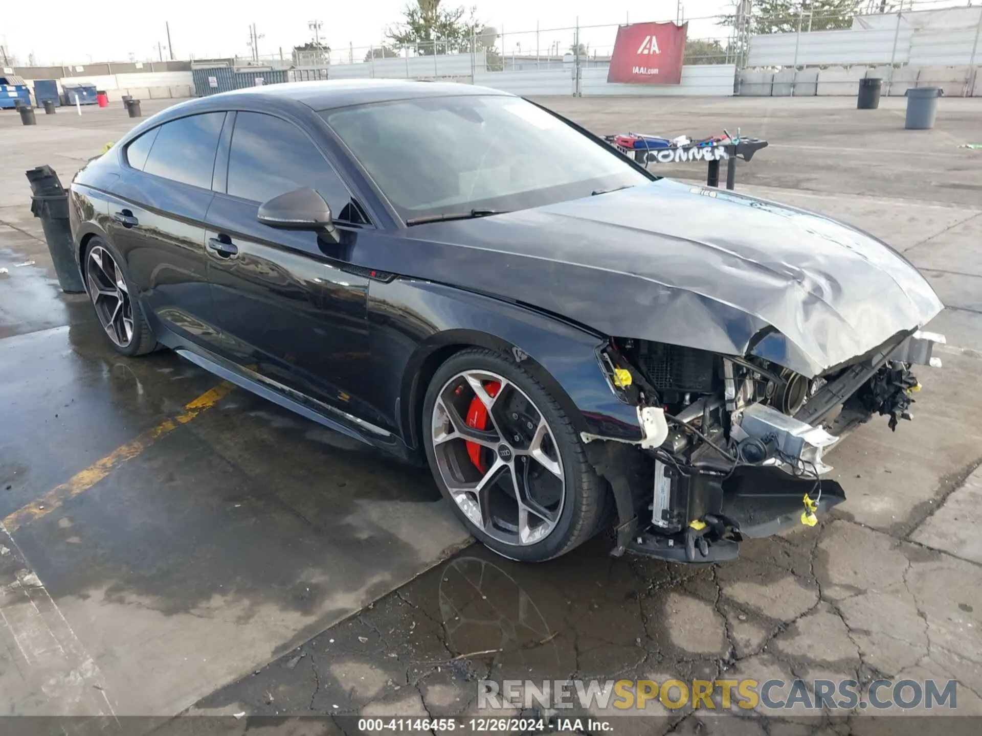 1 fotografías del automóvil dañado WUAAWCF56PA901890 AUDI RS 5 SPORTBACK 2023