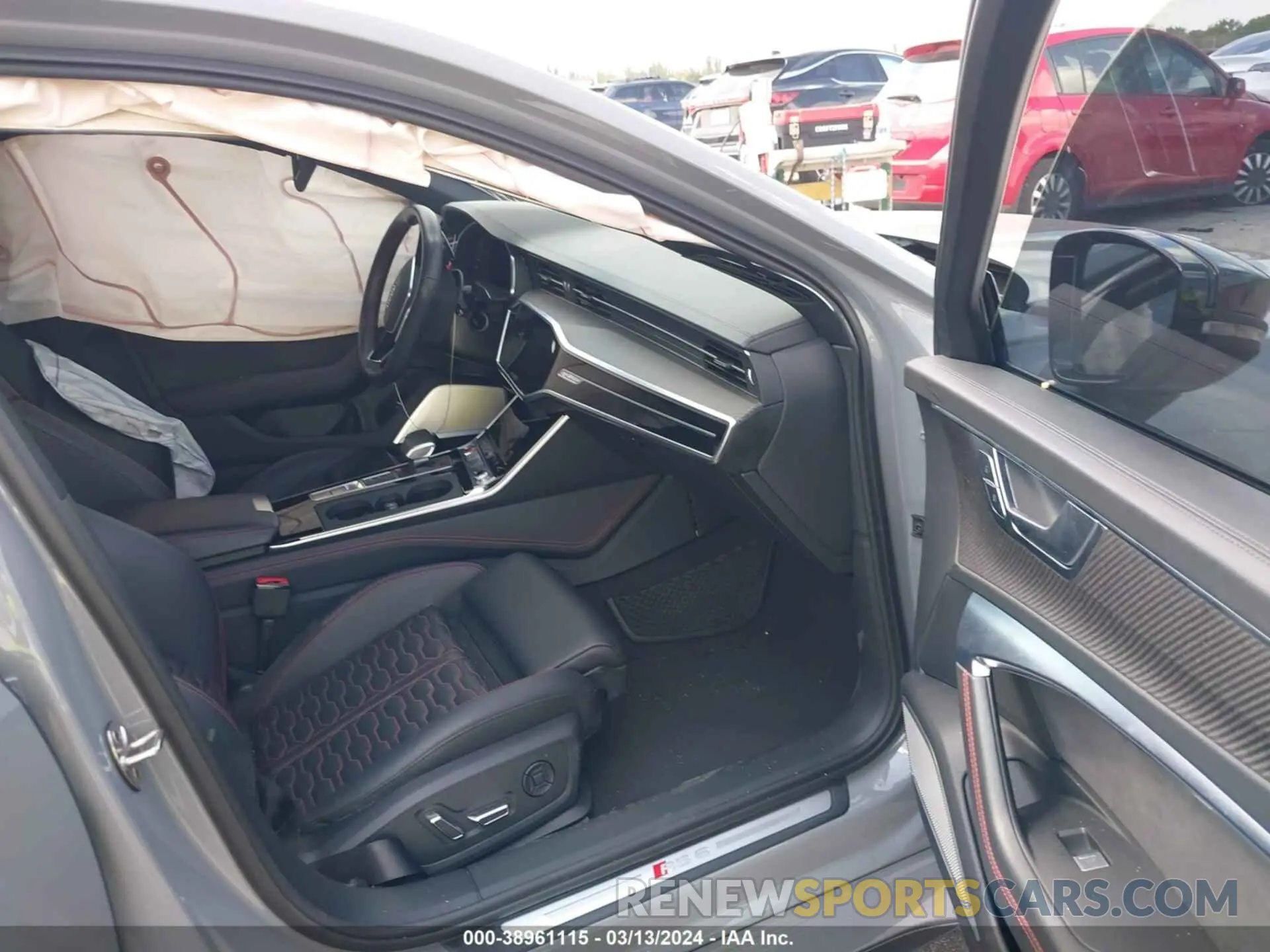 5 fotografías del automóvil dañado WUA1CBF21MN903012 AUDI RS 6 AVANT 2021