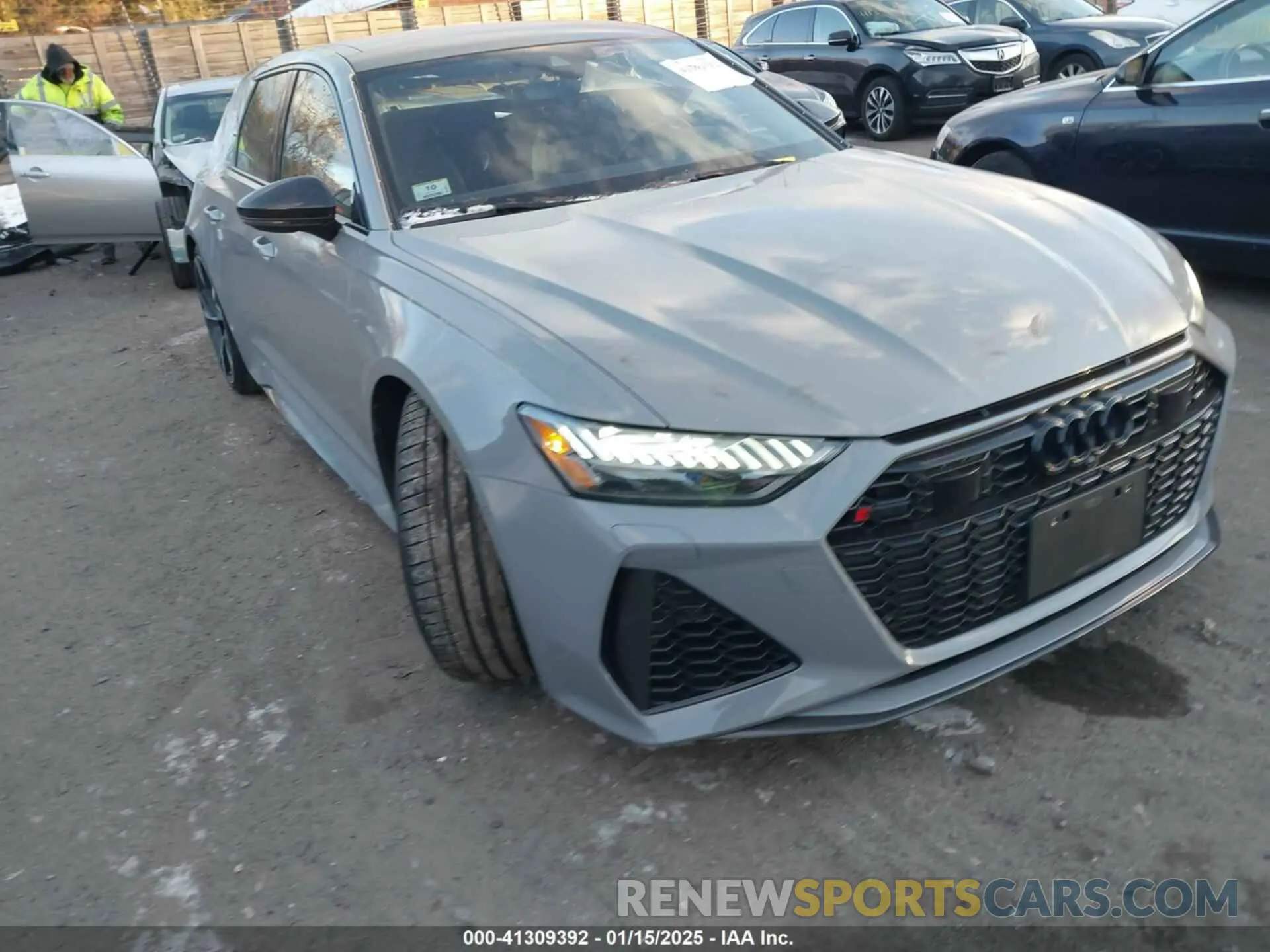 1 fotografías del automóvil dañado WUA1CBF24MN904123 AUDI RS 6 AVANT 2021