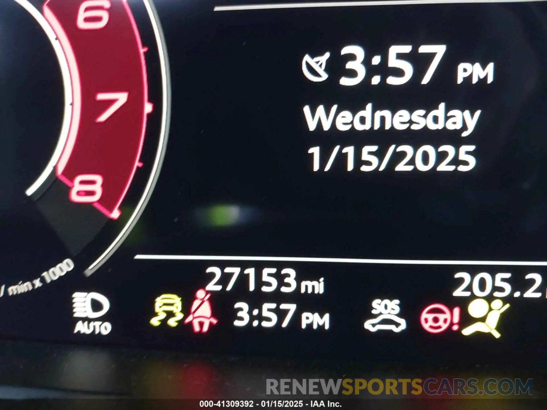 16 fotografías del automóvil dañado WUA1CBF24MN904123 AUDI RS 6 AVANT 2021