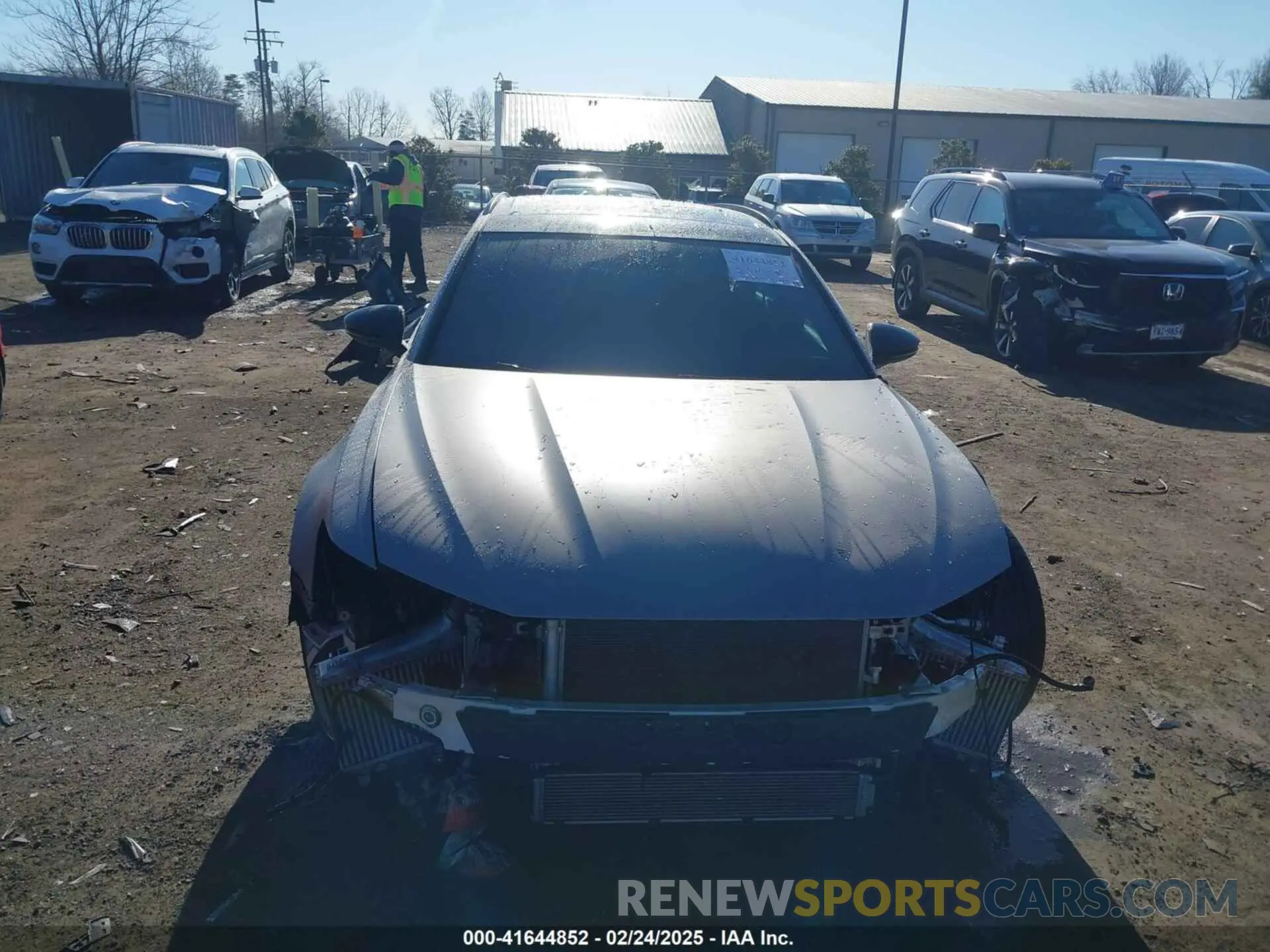 13 fotografías del automóvil dañado WUA1CBF23NN902140 AUDI RS 6 AVANT 2022