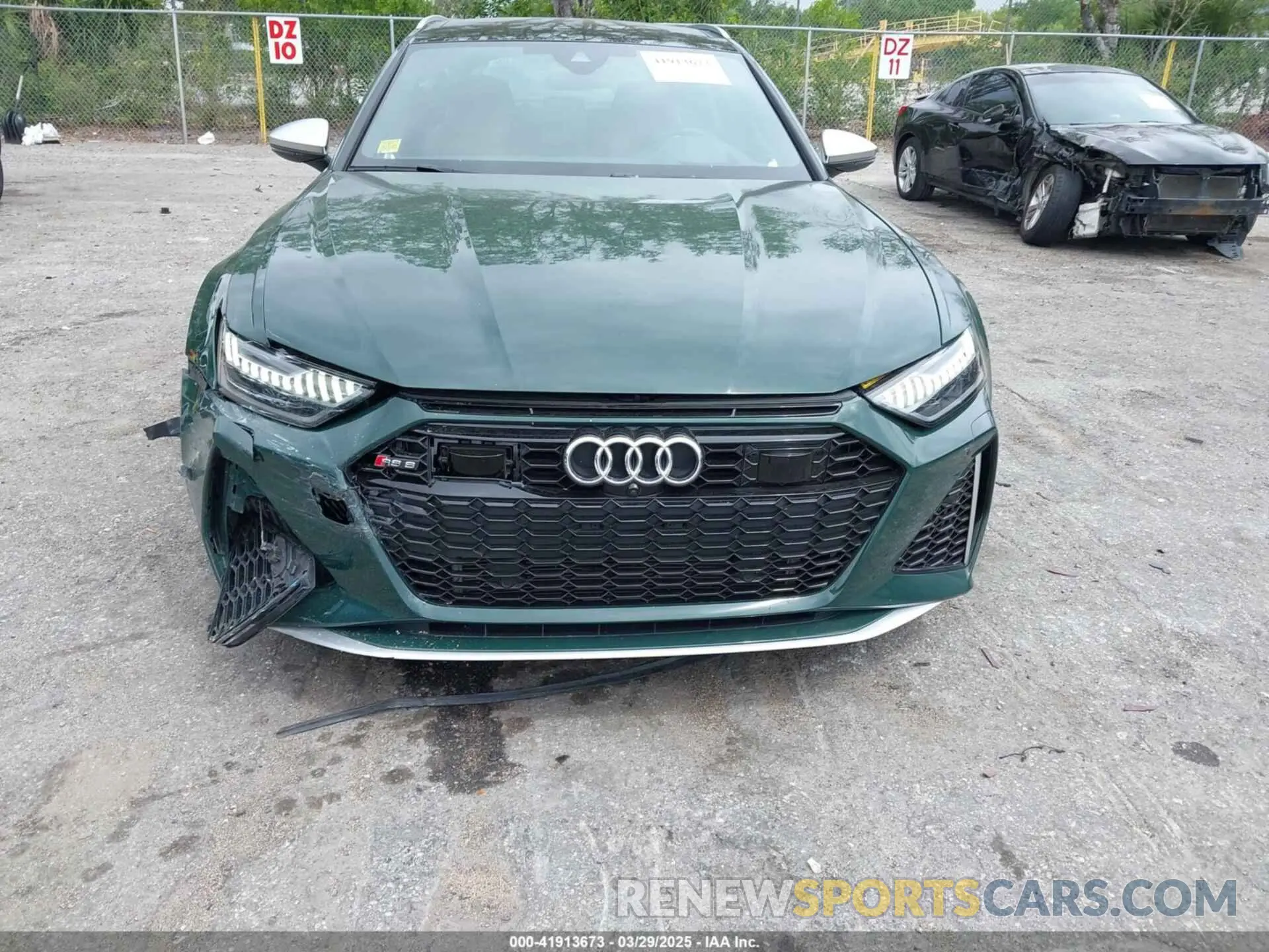 6 fotografías del automóvil dañado WUA1CBF21PN901104 AUDI RS 6 AVANT 2023