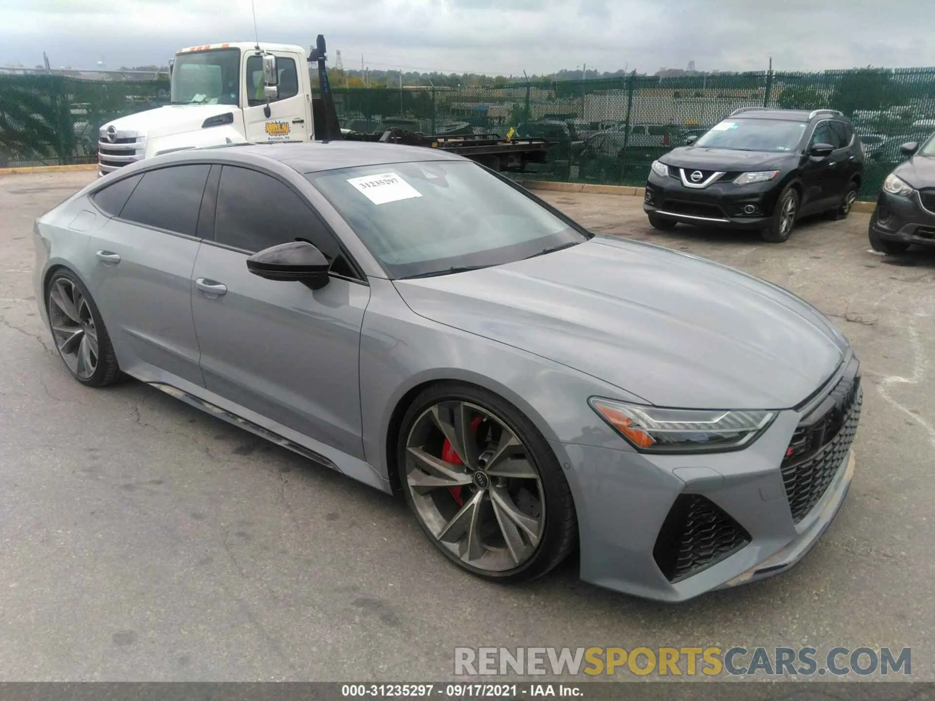 1 fotografías del automóvil dañado WUAPCBF24MN908618 AUDI RS 7 2021