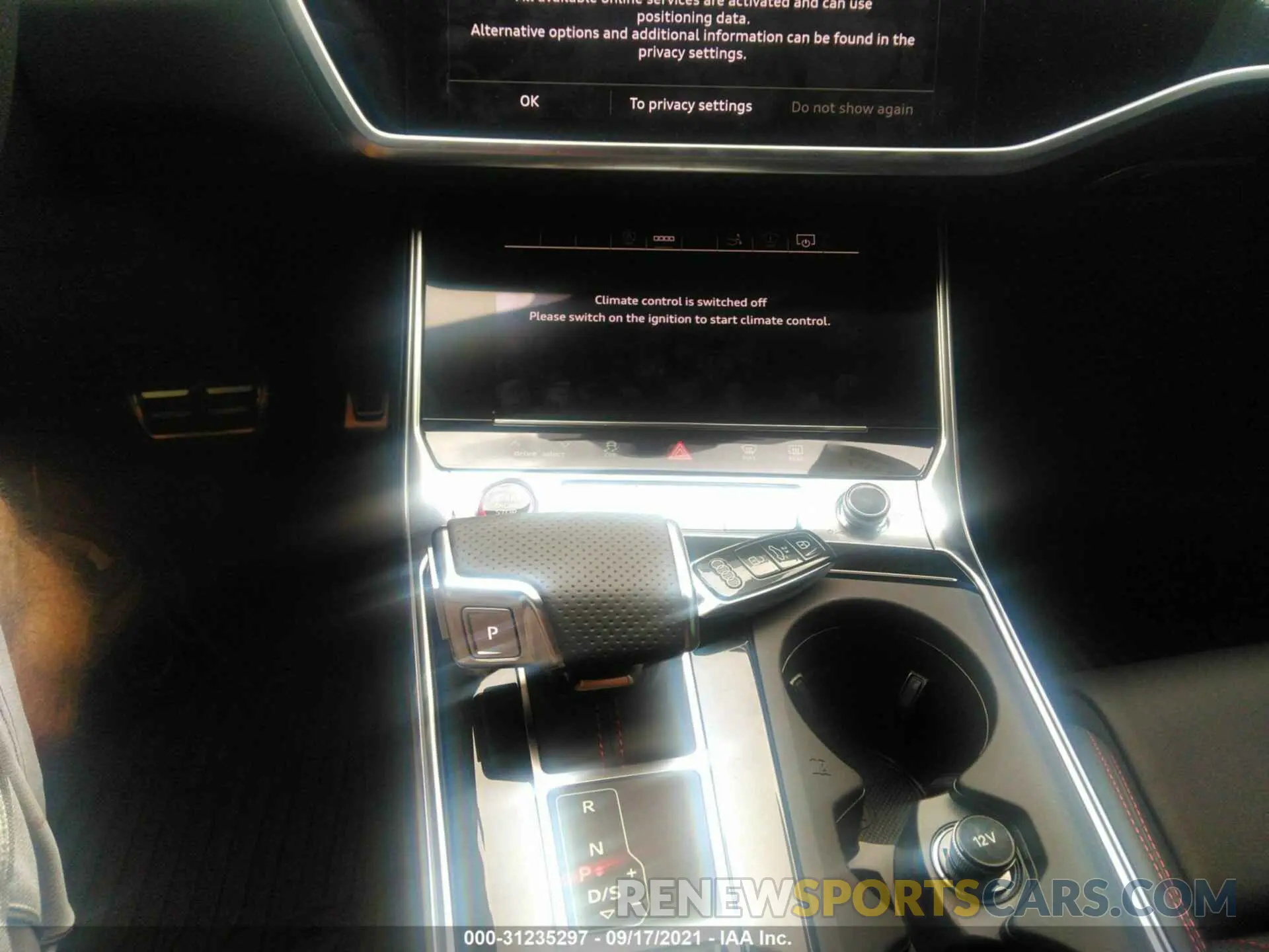 11 fotografías del automóvil dañado WUAPCBF24MN908618 AUDI RS 7 2021