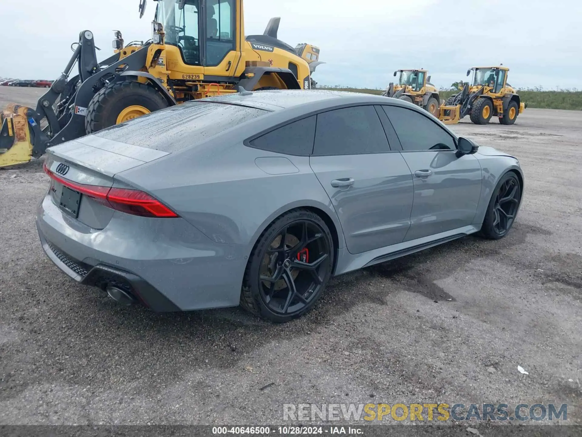 4 fotografías del automóvil dañado WUAPDBF25RN900919 AUDI RS 7 SPORTBACK 2024