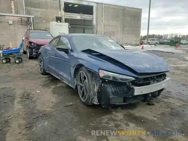 11 fotografías del automóvil dañado WAUBHBFW7P7903740 AUDI RS E-TRON 2023
