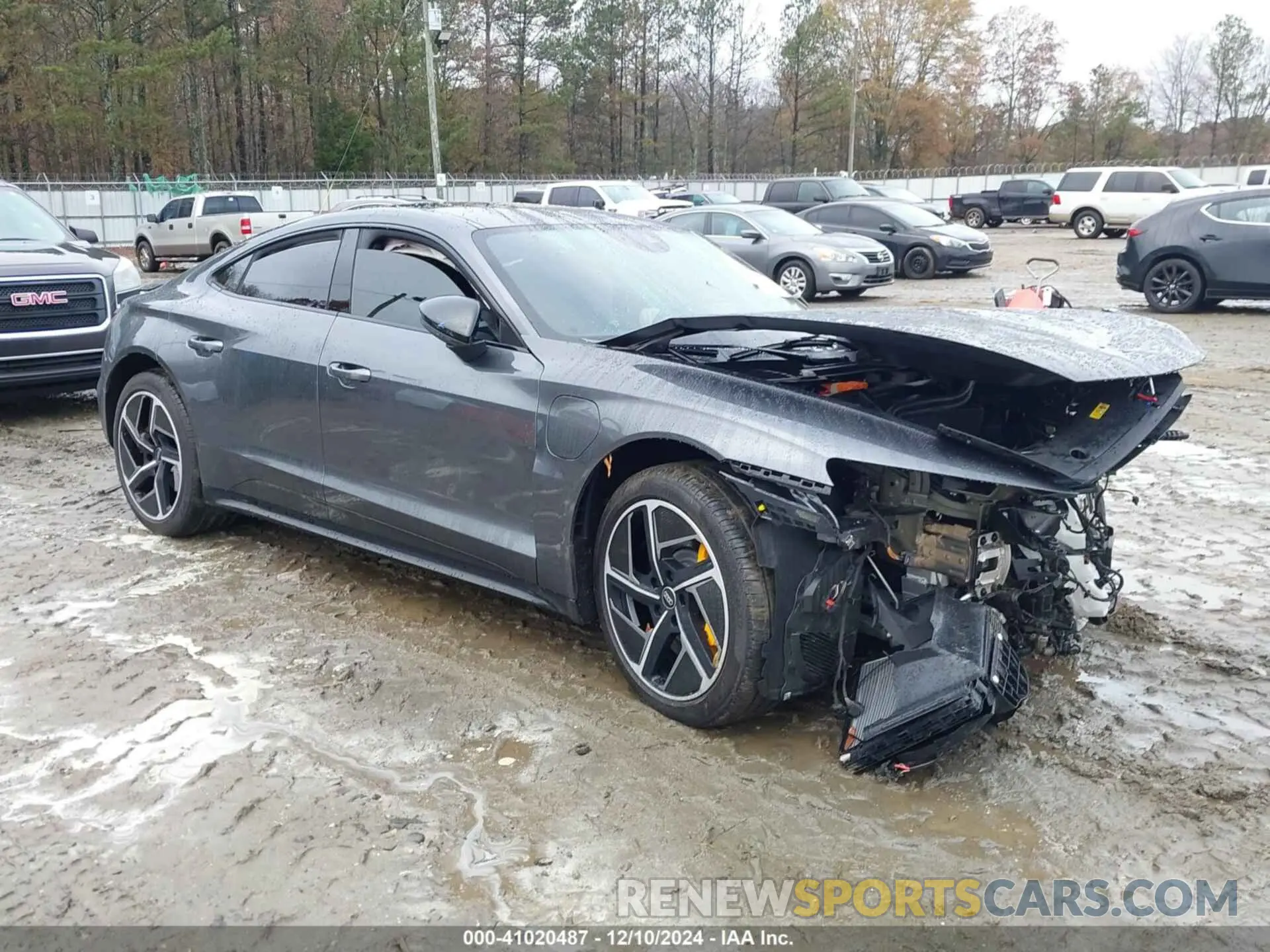 1 fotografías del automóvil dañado WAUBHBFWXP7903392 AUDI RS E-TRON GT 2023