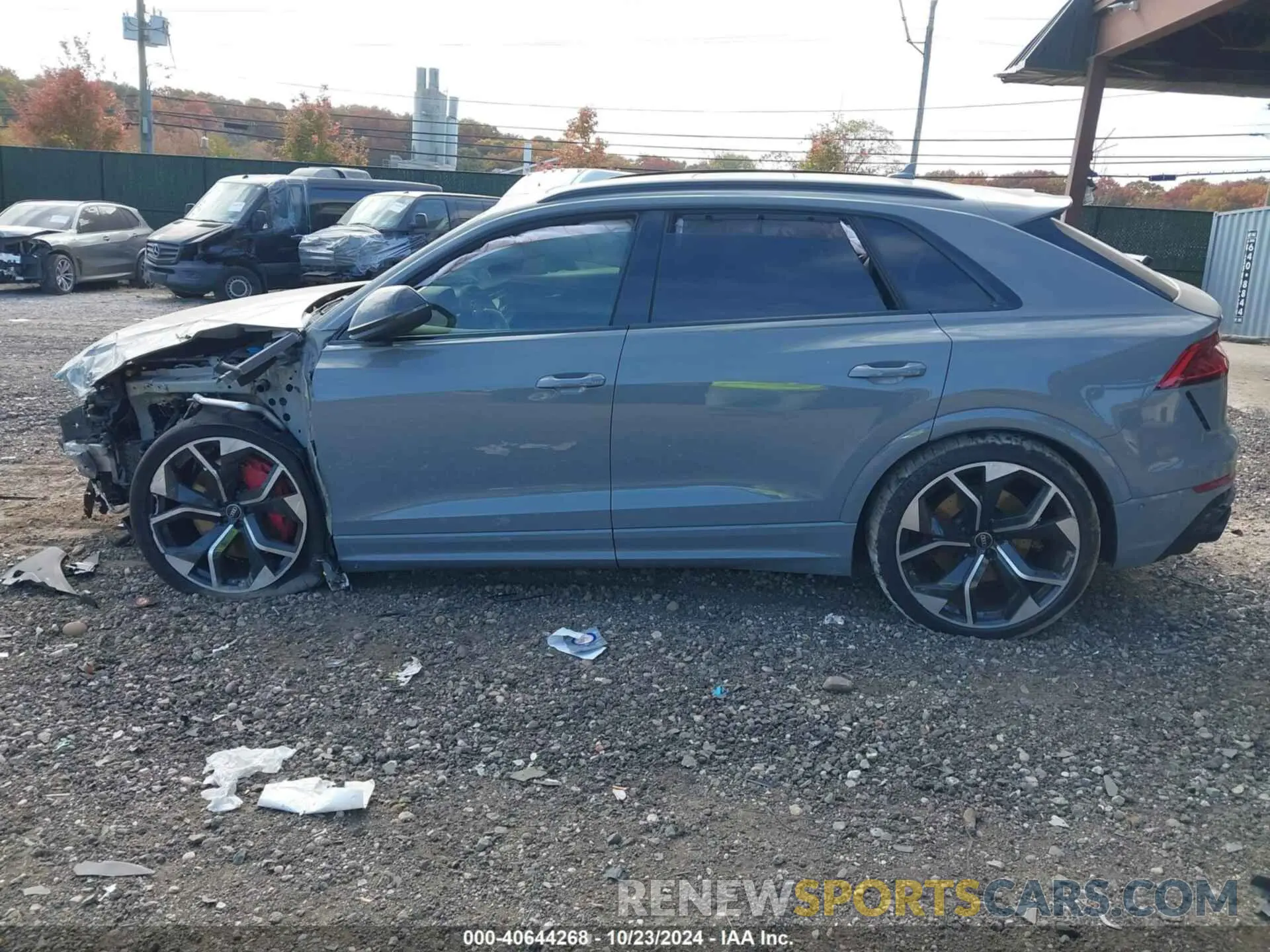 15 fotografías del automóvil dañado WU1ARBF11ND031945 AUDI RS Q8 2022