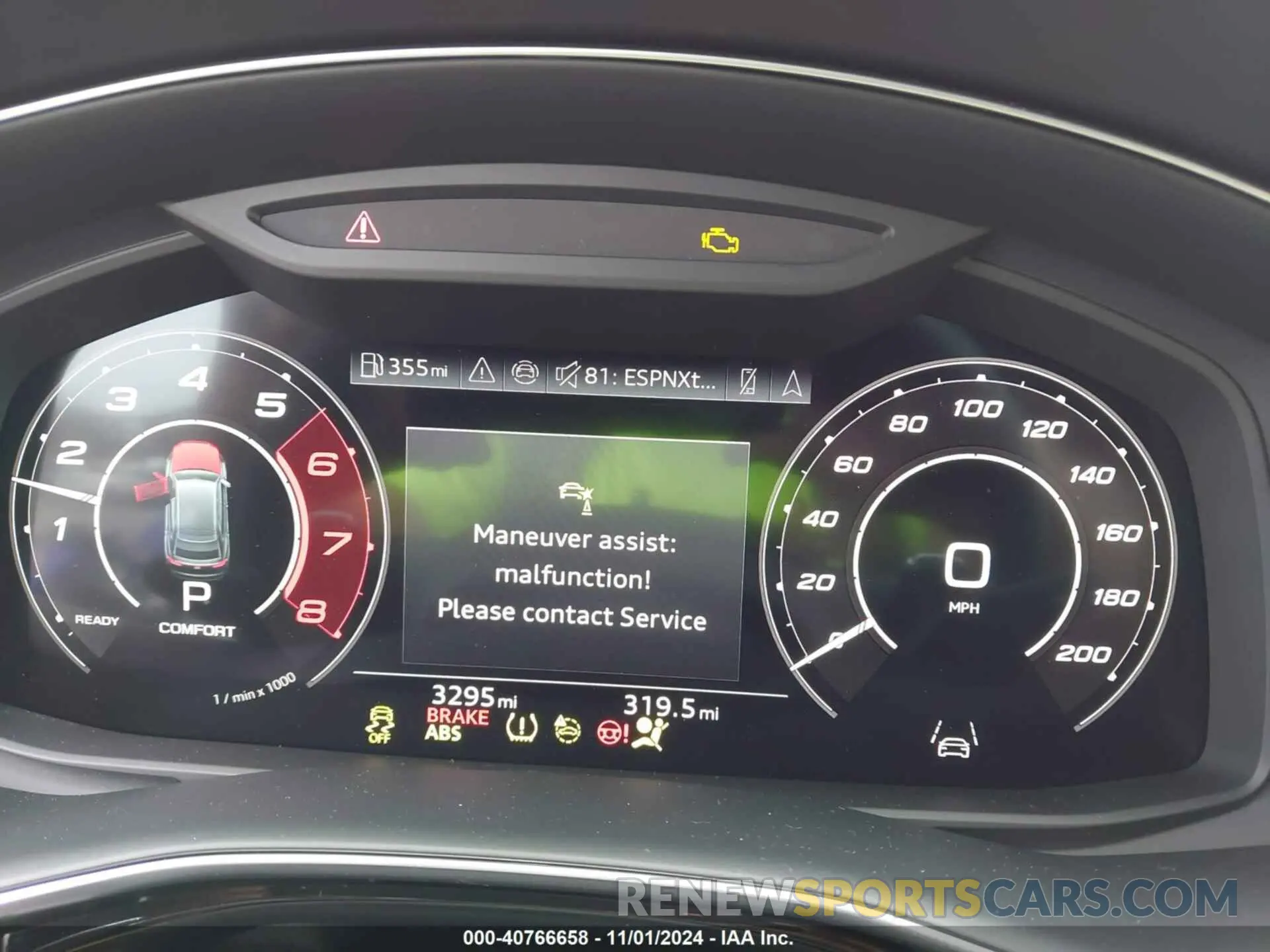 7 fotografías del automóvil dañado WU1ARBF15RD016001 AUDI RS Q8 2024