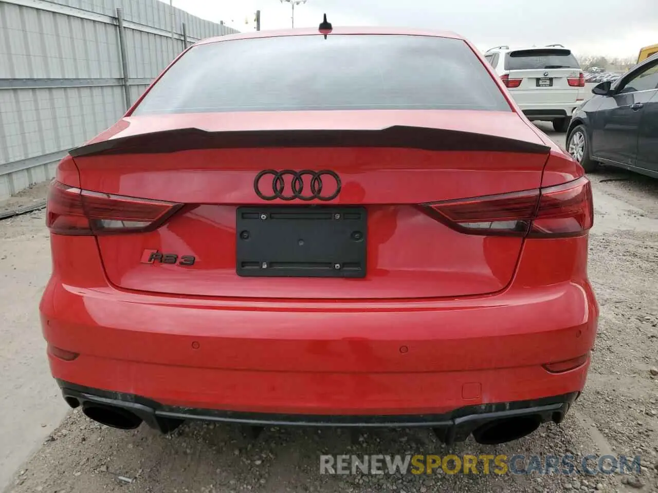 6 fotografías del automóvil dañado WUABWGFF2KA906727 AUDI RS3 2019