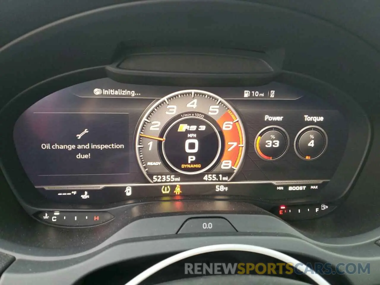 9 fotografías del automóvil dañado WUABWGFF2KA906727 AUDI RS3 2019