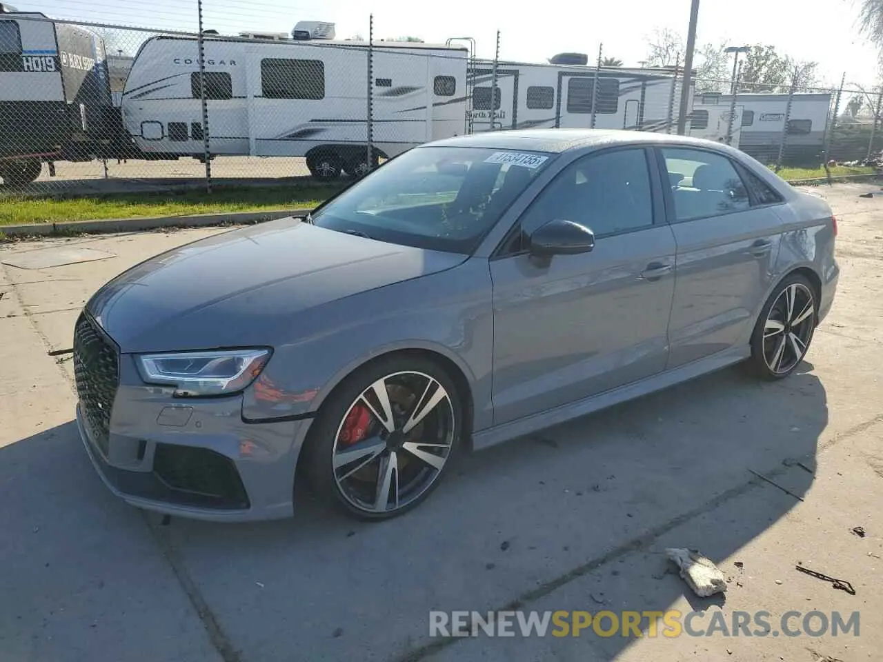 1 fotografías del automóvil dañado WUABWGFF5KA906737 AUDI RS3 2019