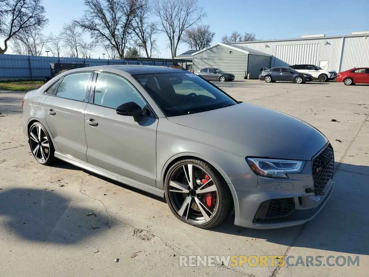 4 fotografías del automóvil dañado WUABWGFF5KA906737 AUDI RS3 2019