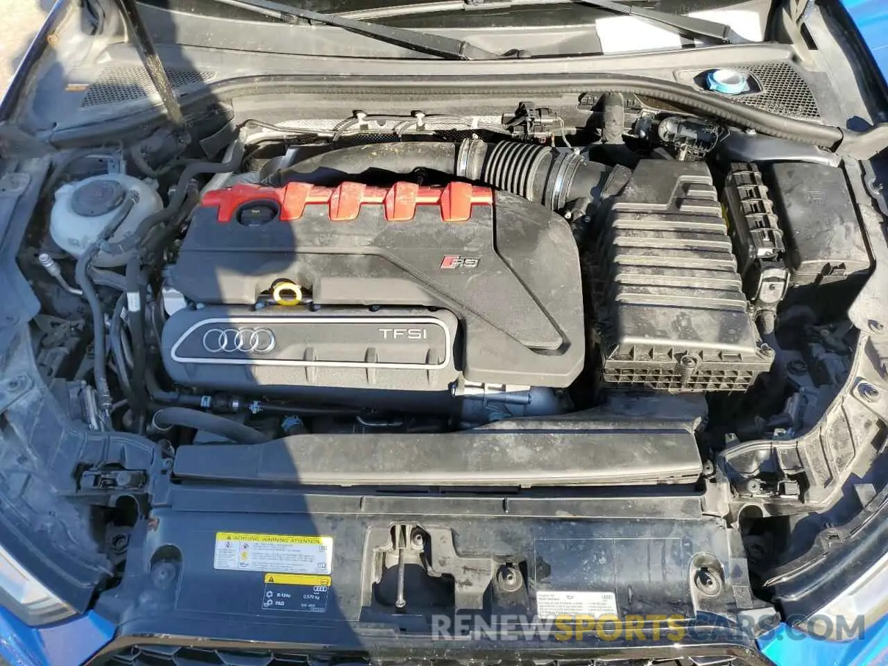 11 fotografías del automóvil dañado WUABWGFF6KA905869 AUDI RS3 2019