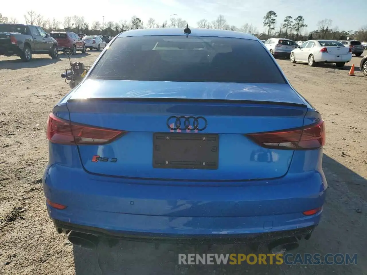 6 fotografías del automóvil dañado WUABWGFF6KA905869 AUDI RS3 2019