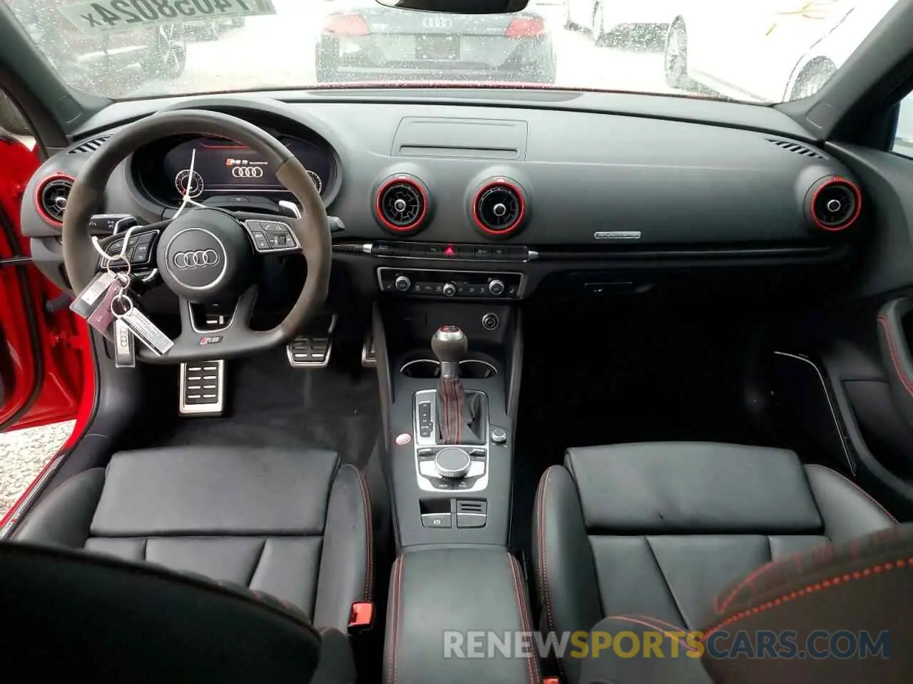 8 fotografías del automóvil dañado WUABWGFF7LA905865 AUDI RS3 2020