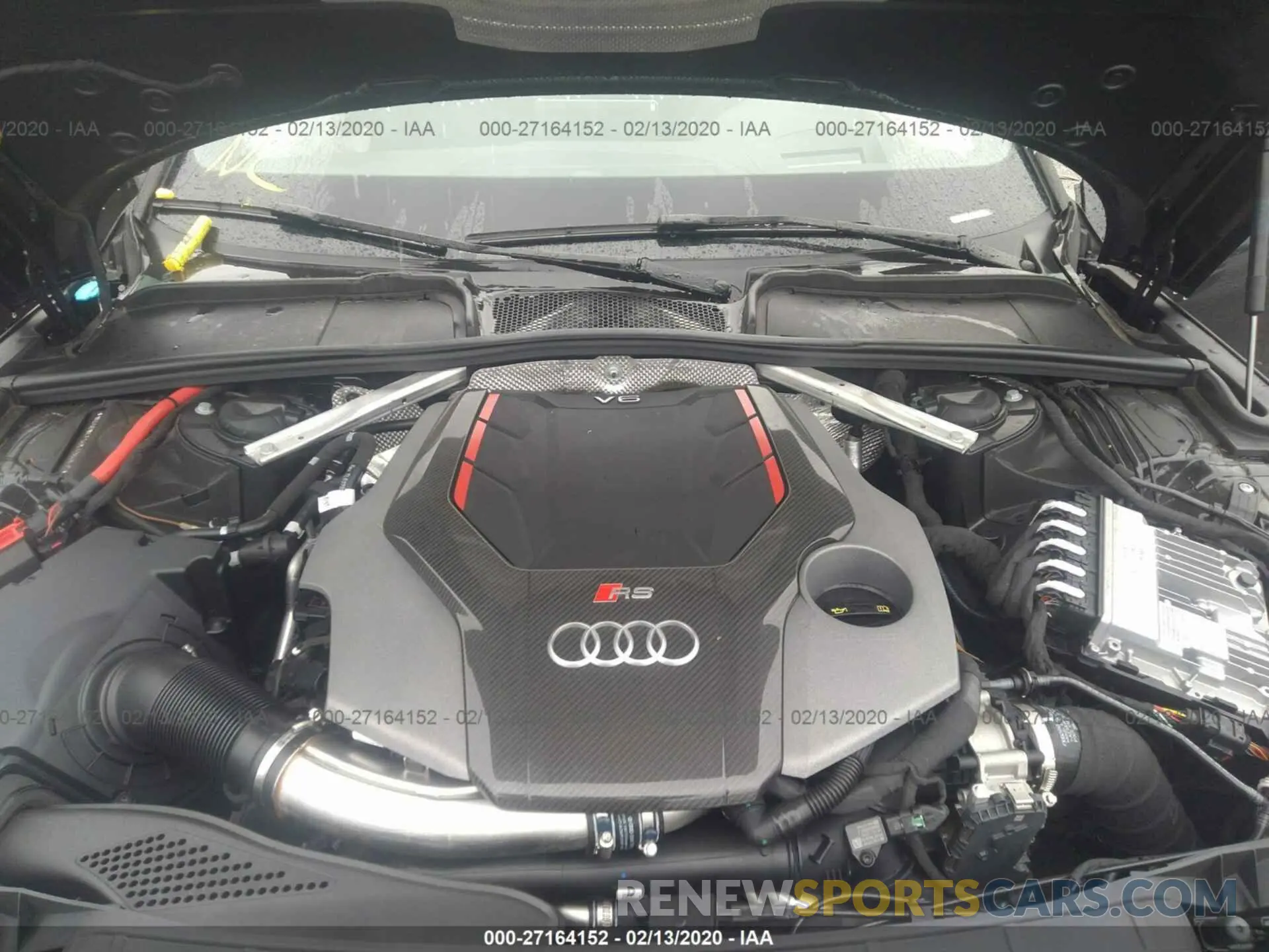 10 fotografías del automóvil dañado WUABWCF50KA900635 AUDI RS5 2019