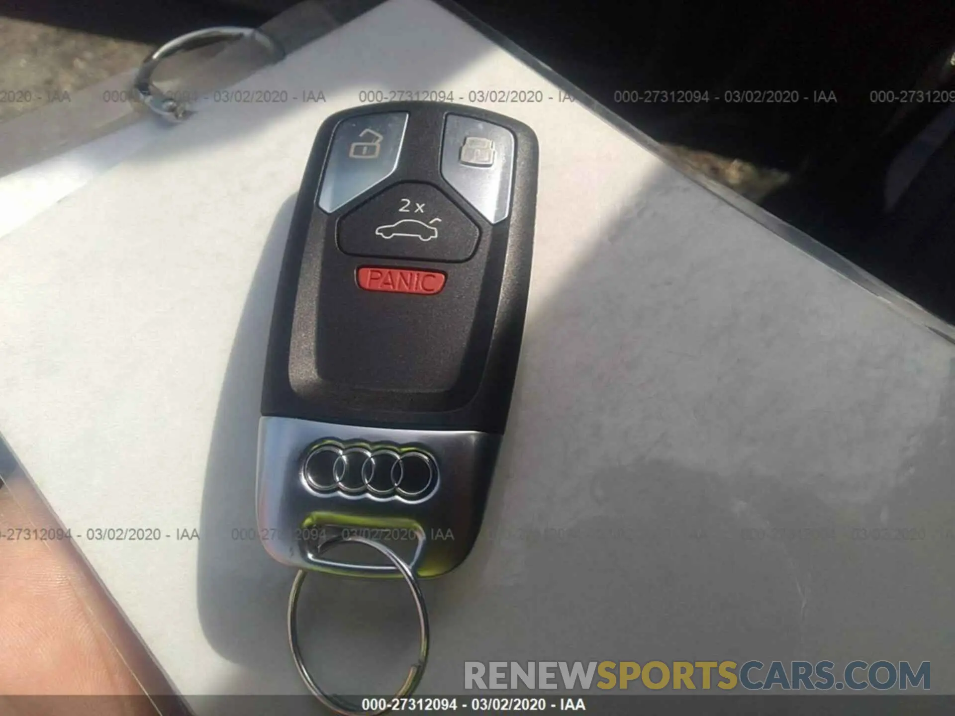 11 fotografías del automóvil dañado WUABWCF54KA902761 AUDI RS5 2019