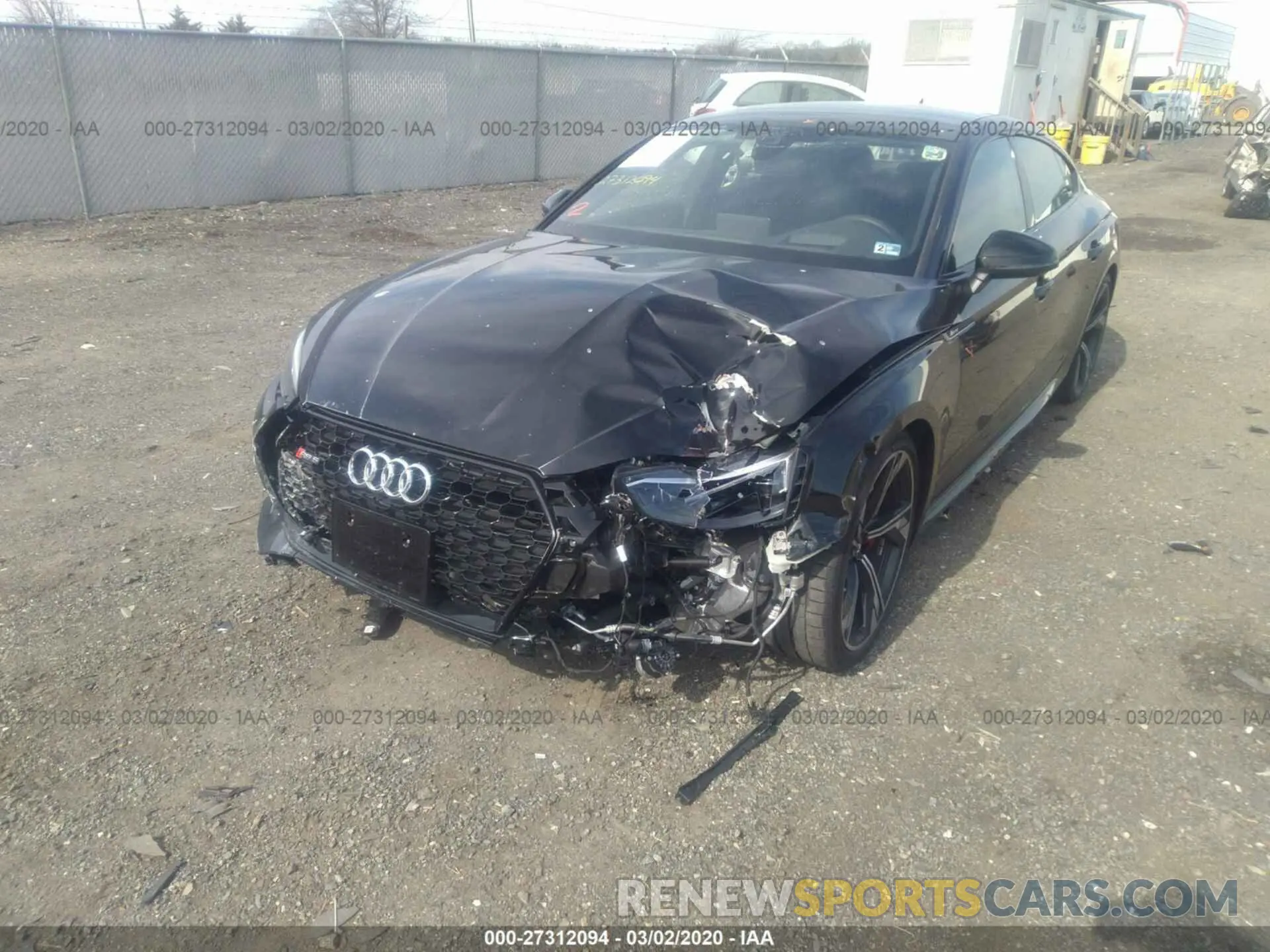 6 fotografías del automóvil dañado WUABWCF54KA902761 AUDI RS5 2019
