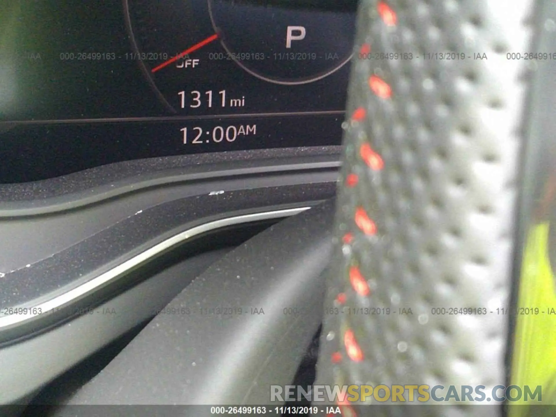 7 fotografías del automóvil dañado WUAPWAF54KA903452 AUDI RS5 2019