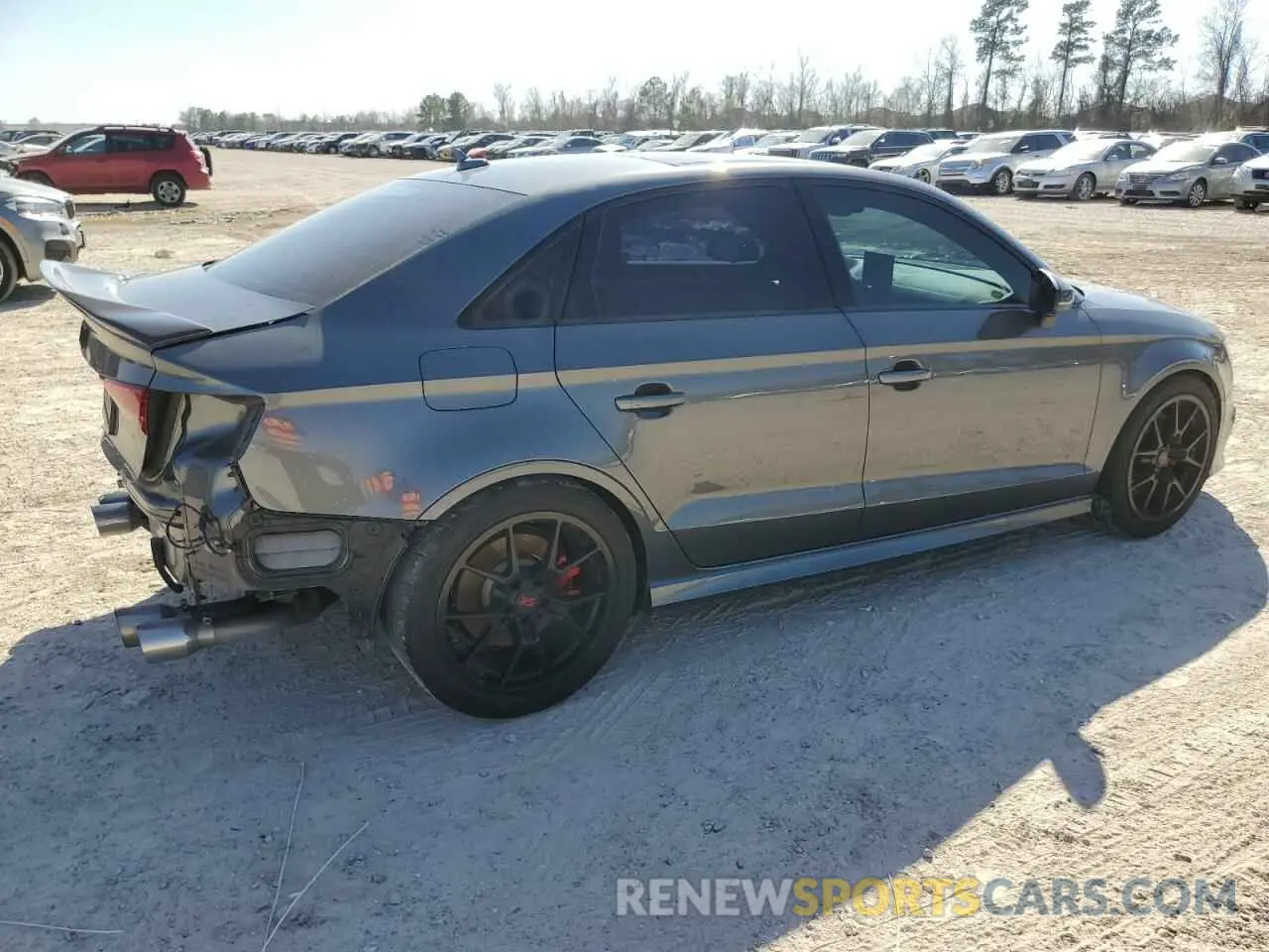 3 fotografías del automóvil dañado WAUB1GFFXH1038400 AUDI S3 2017