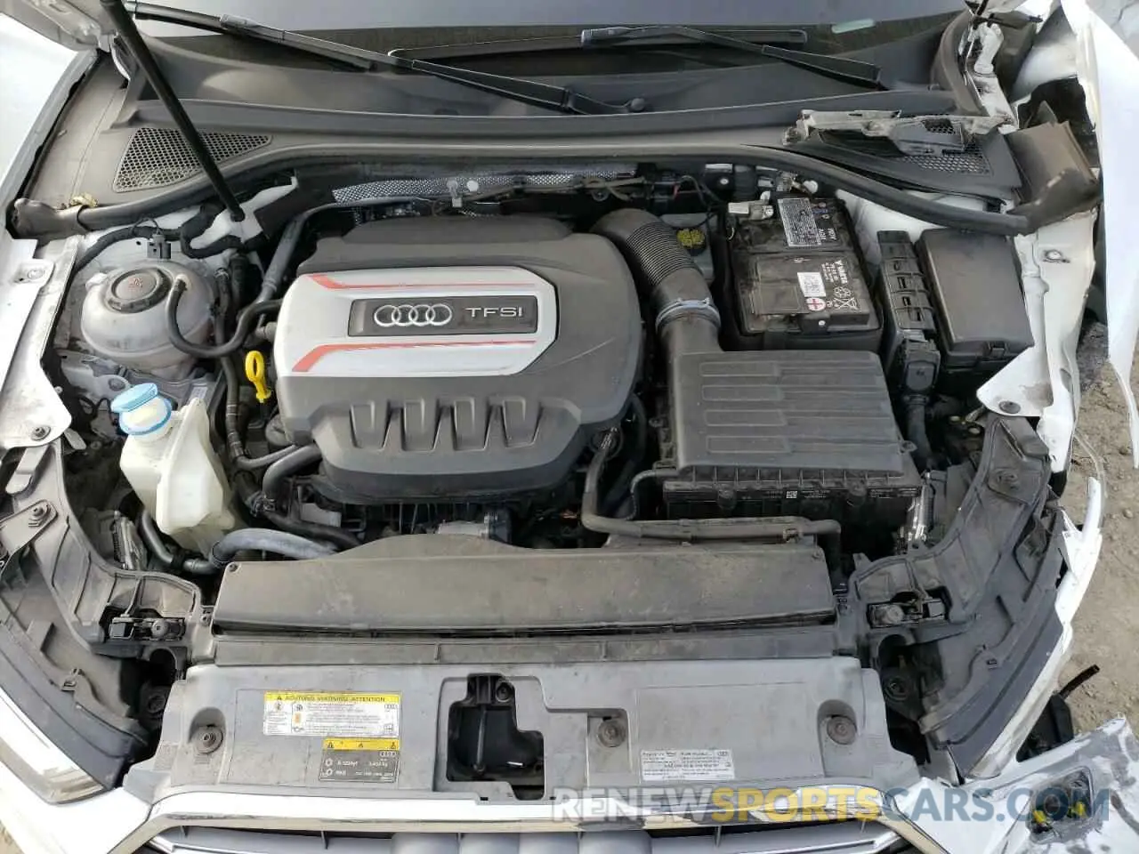 7 fotografías del automóvil dañado WAUB1GFFXKA086325 AUDI S3 2019