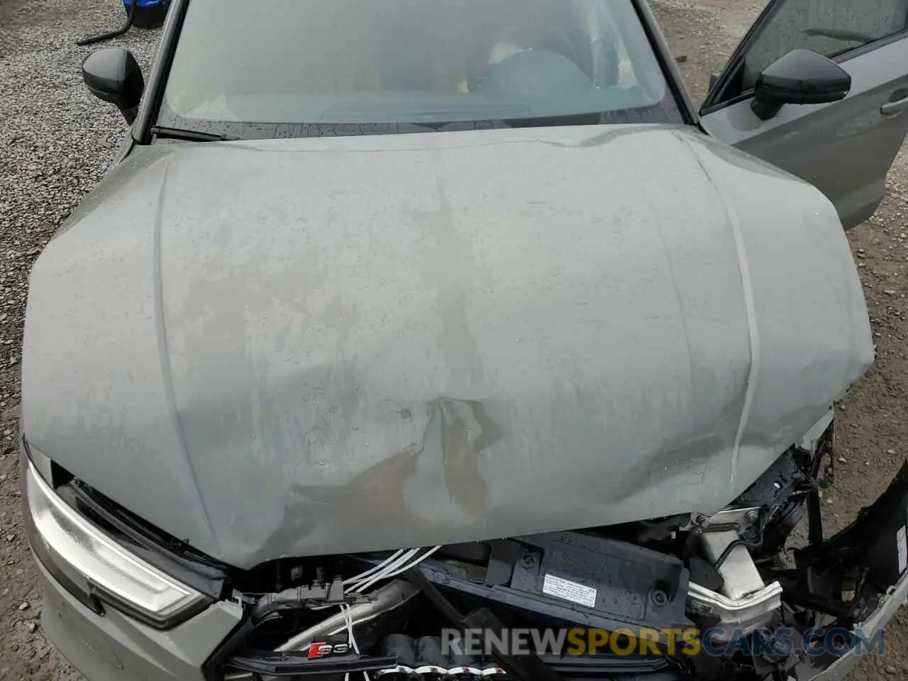 11 fotografías del automóvil dañado WAUE1GFF0LA028755 AUDI S3 2020
