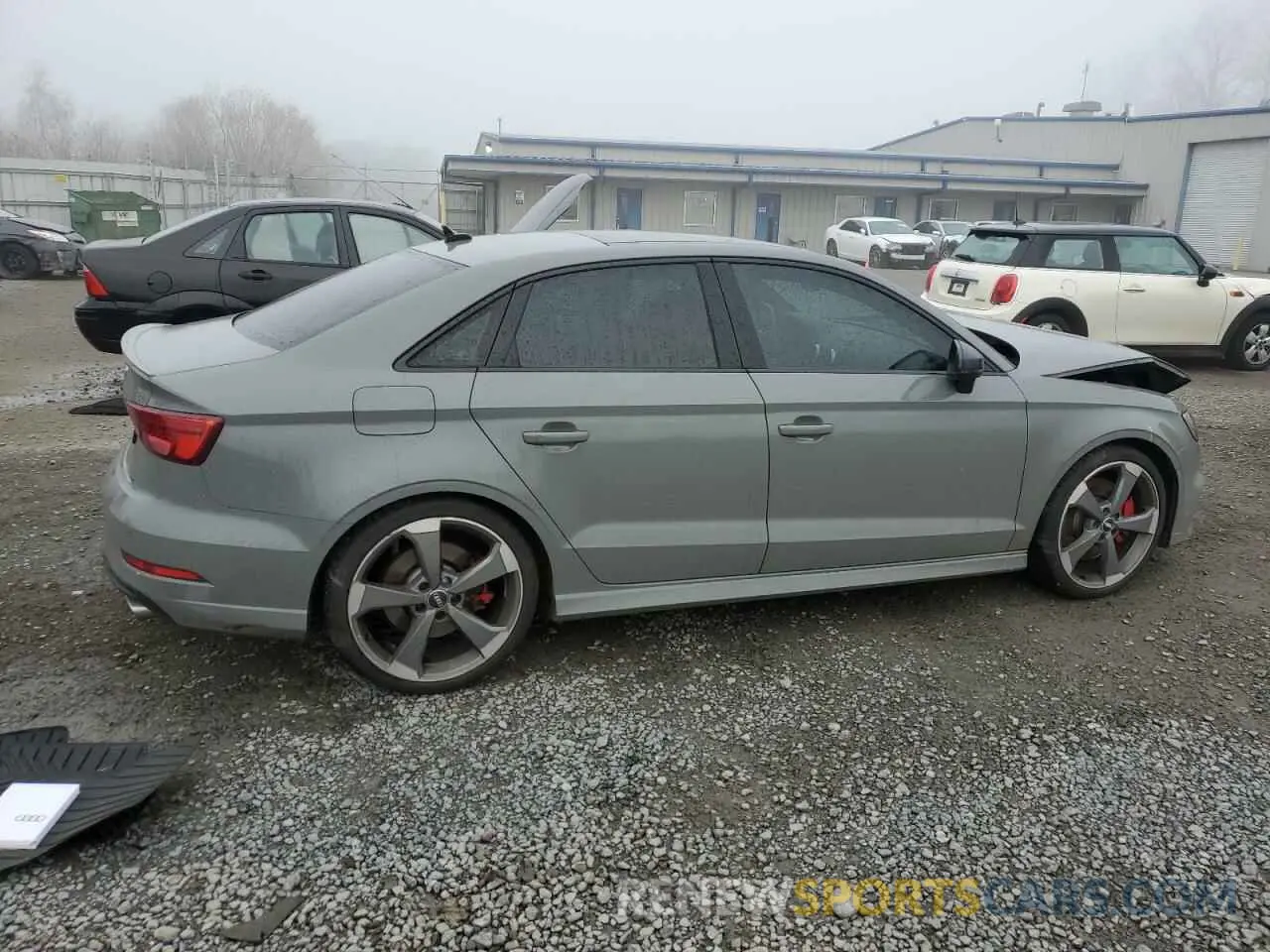 3 fotografías del automóvil dañado WAUE1GFF0LA028755 AUDI S3 2020
