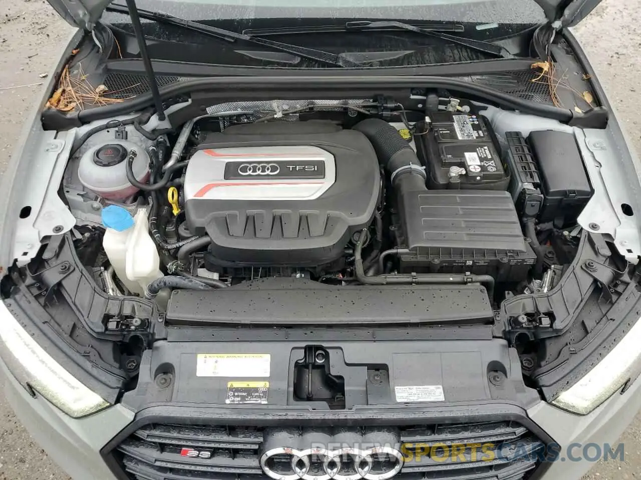 12 fotografías del automóvil dañado WAUE1GFF3LA043976 AUDI S3 2020
