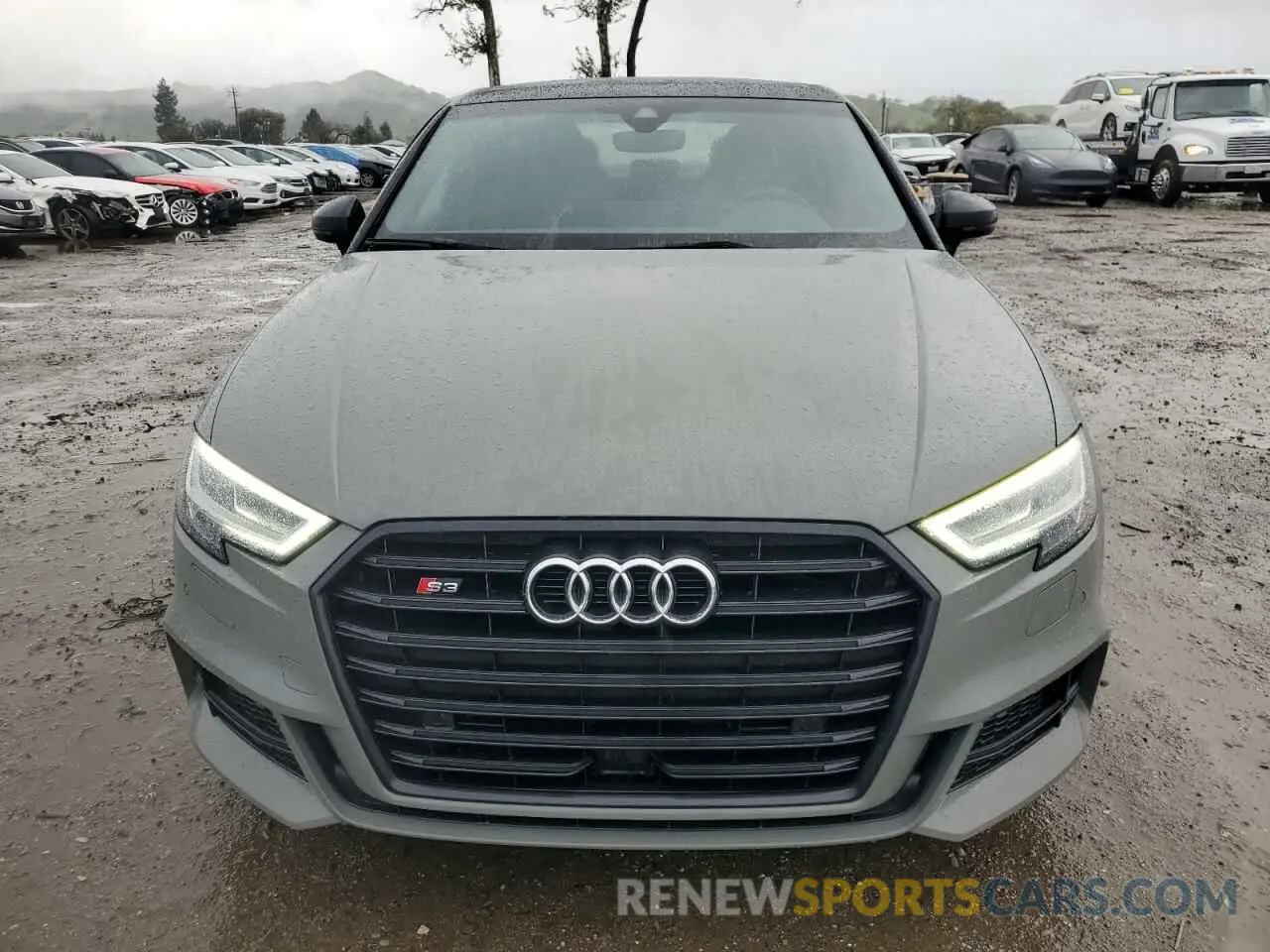 5 fotografías del automóvil dañado WAUE1GFF3LA043976 AUDI S3 2020