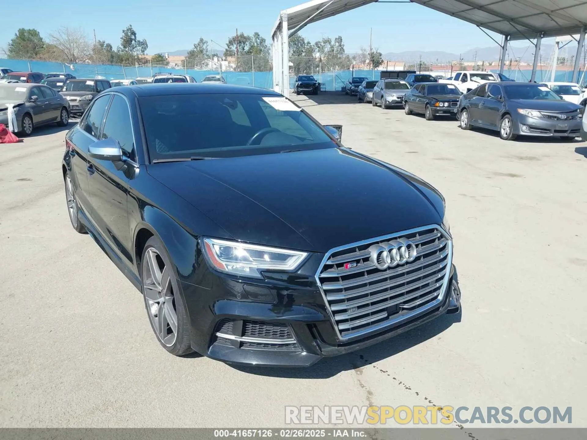 1 fotografías del automóvil dañado WAUE1GFF4LA006872 AUDI S3 2020