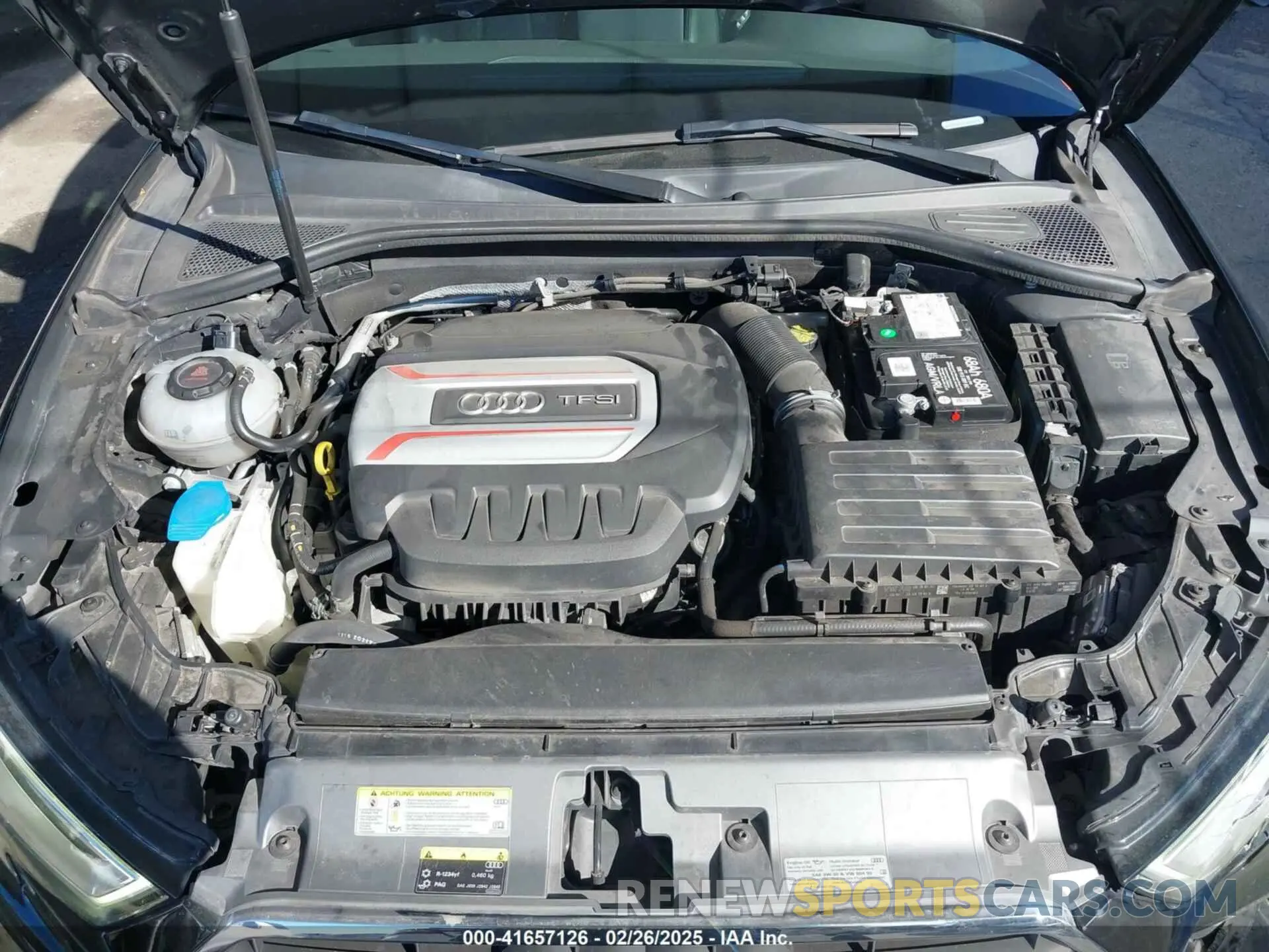 10 fotografías del automóvil dañado WAUE1GFF4LA006872 AUDI S3 2020