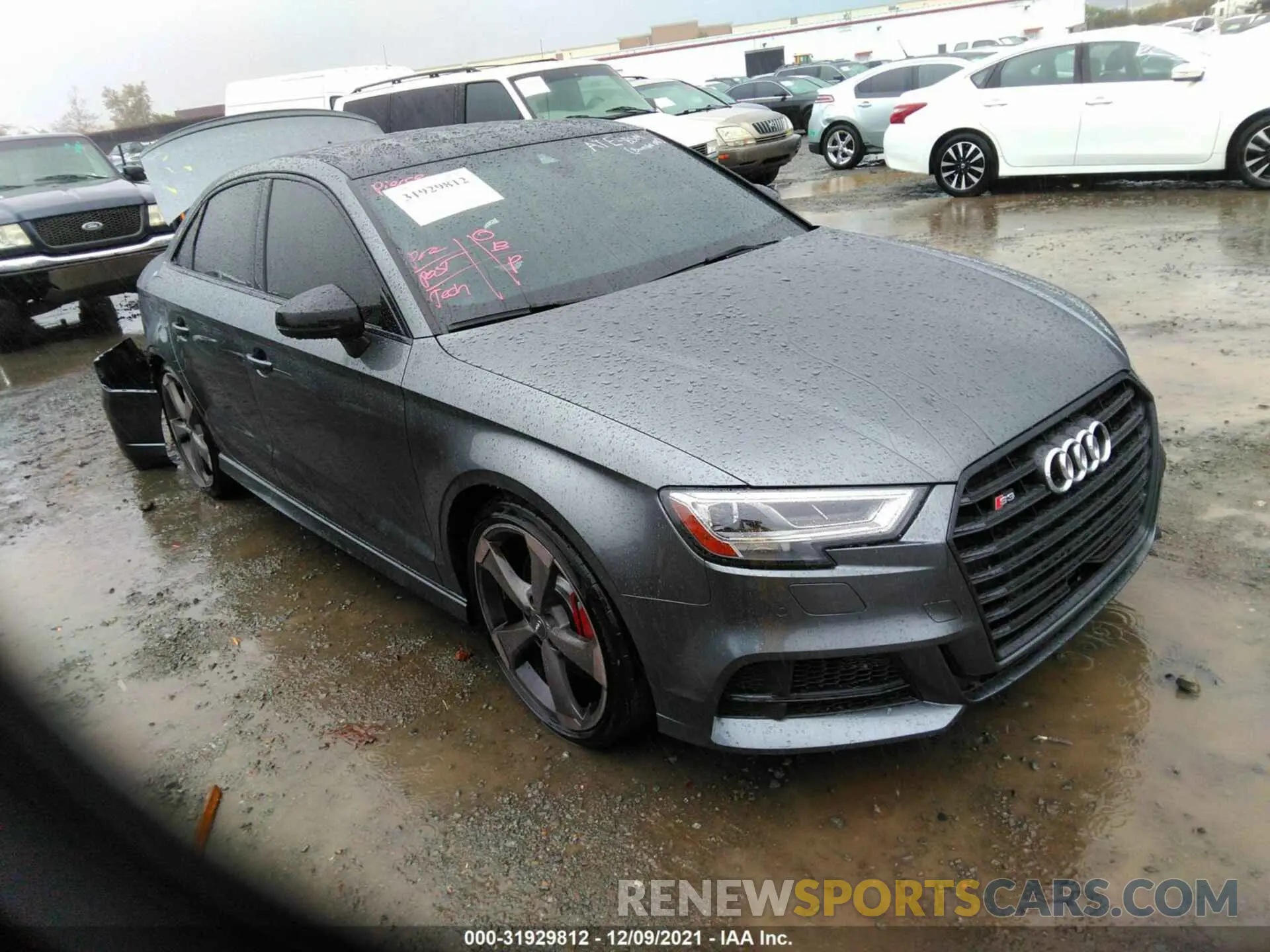 1 fotografías del automóvil dañado WAUE1GFF4LA015037 AUDI S3 2020