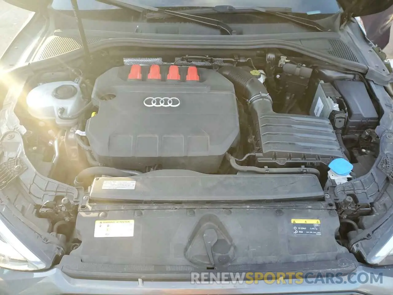 11 fotografías del automóvil dañado WAUH3CGY2NA005111 AUDI S3 2022