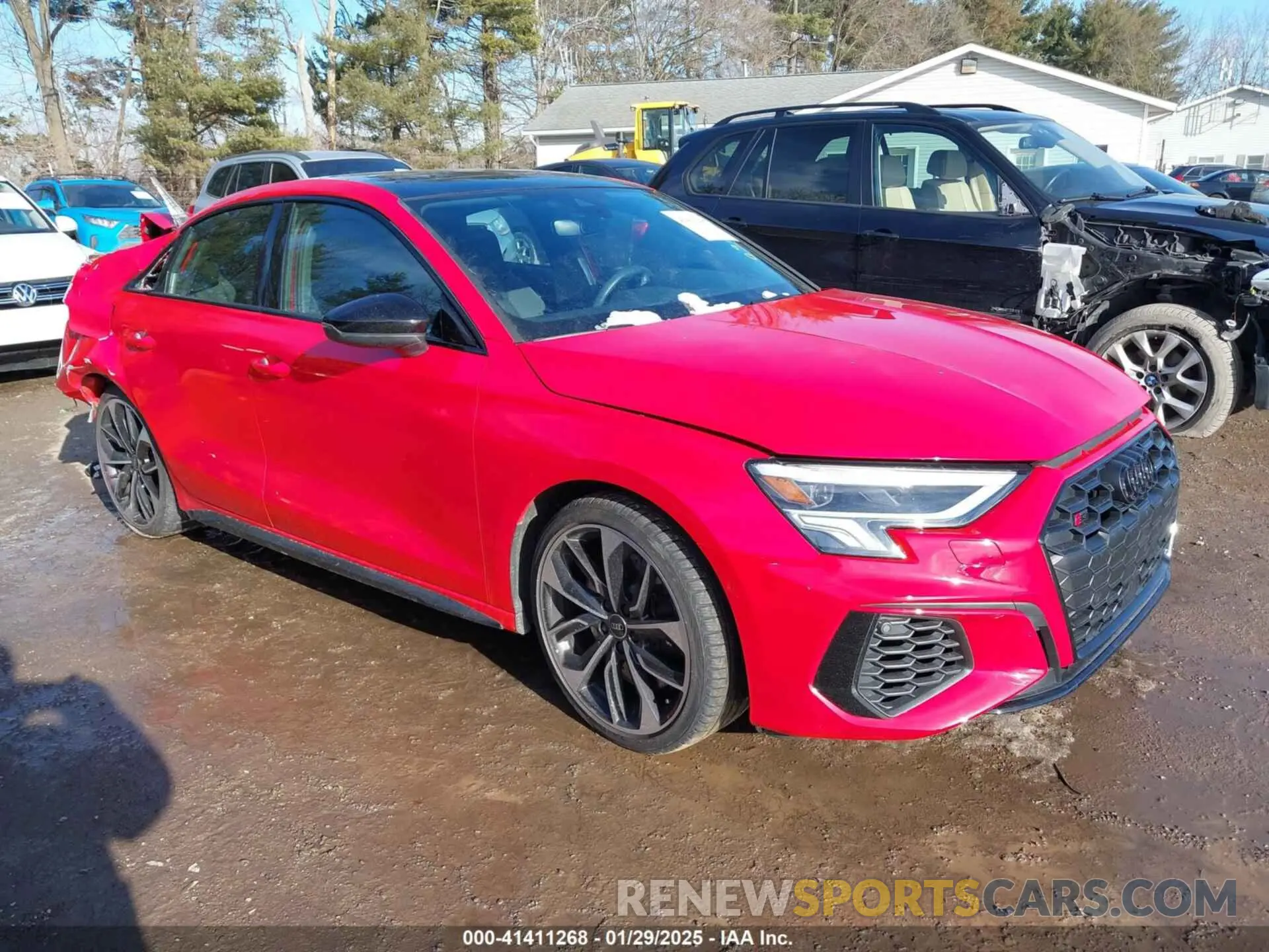 1 fotografías del automóvil dañado WAUH3DGY0NA096918 AUDI S3 2022