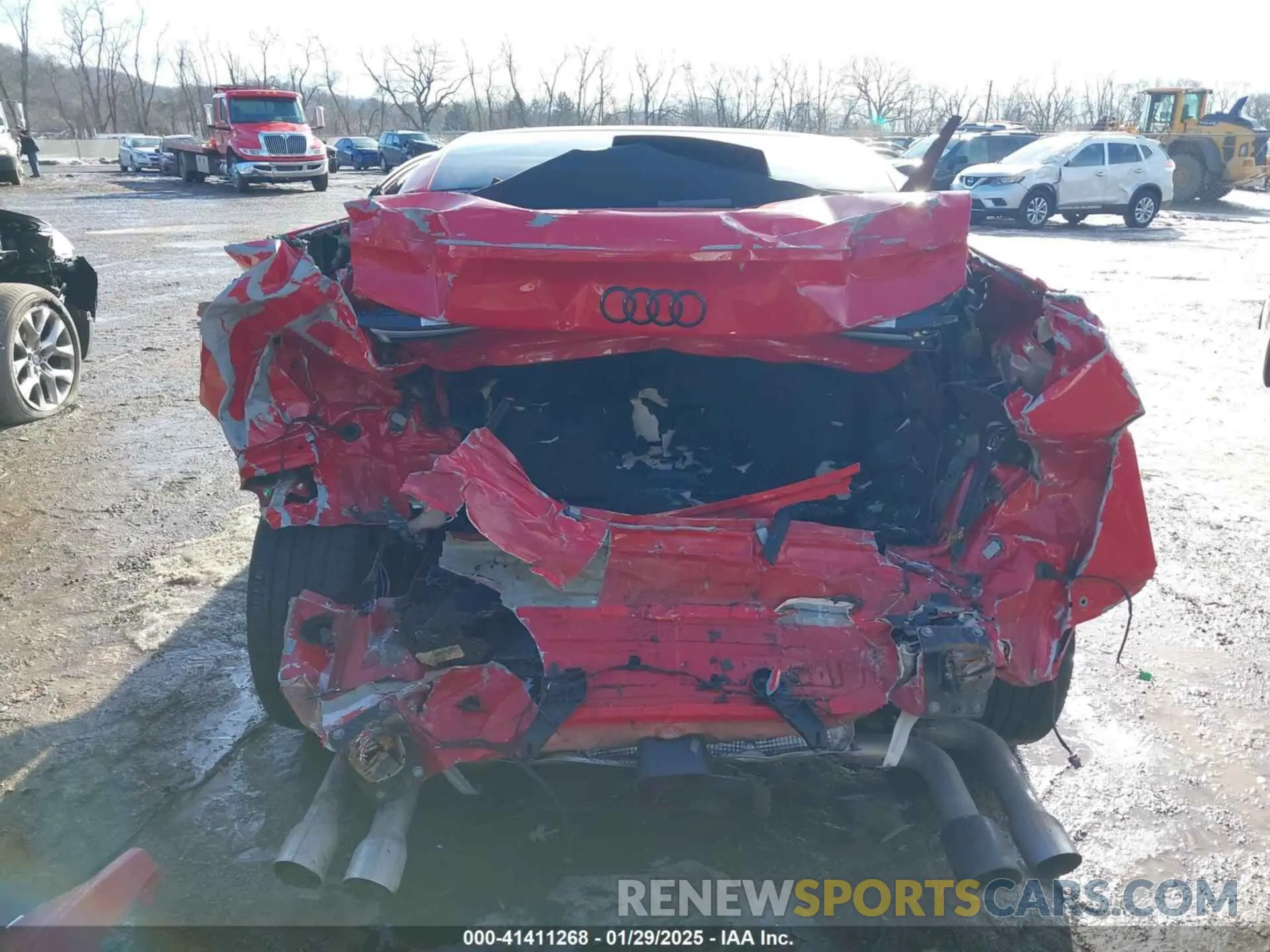 17 fotografías del automóvil dañado WAUH3DGY0NA096918 AUDI S3 2022